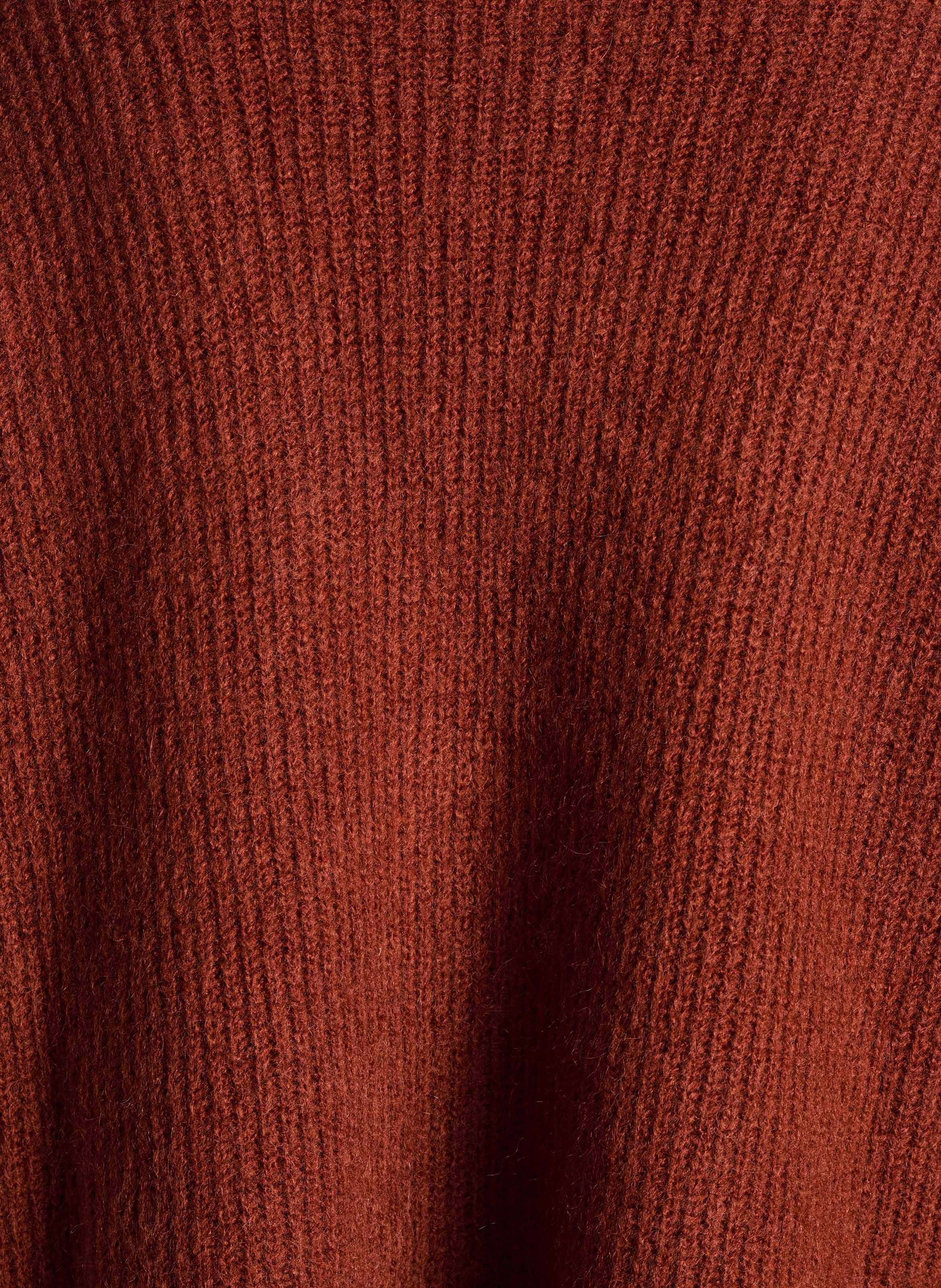 Oversized, gebreid vest LA FEE MARABOUTEE Oranje