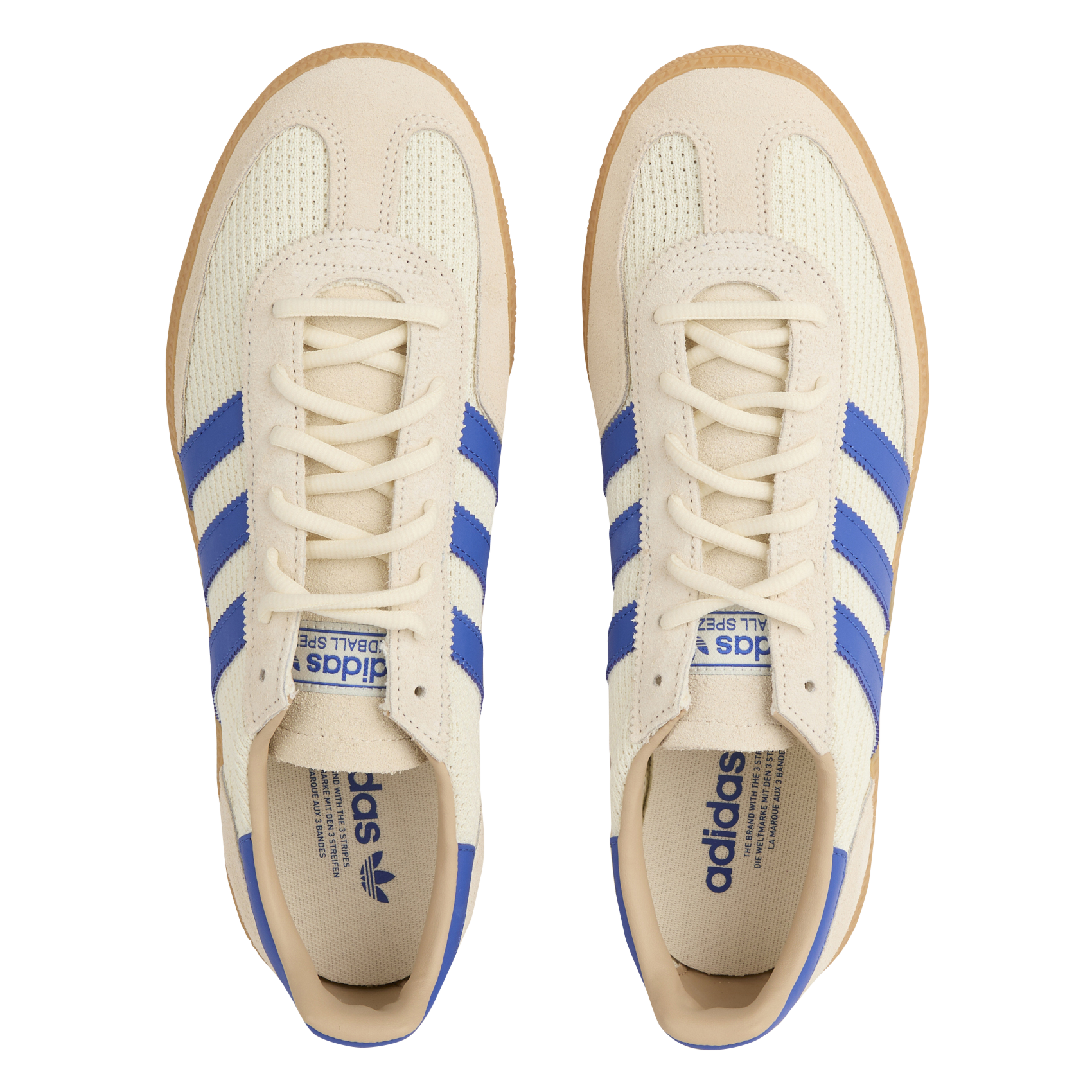 Baskets basses à lacets ADIDAS Beige