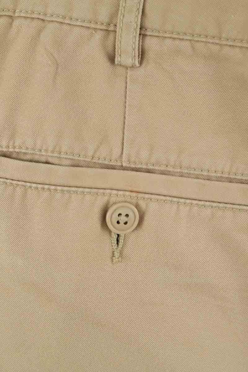 Slim-fit cotton cargo pants LACOSTE - SECONDE MAIN Brown