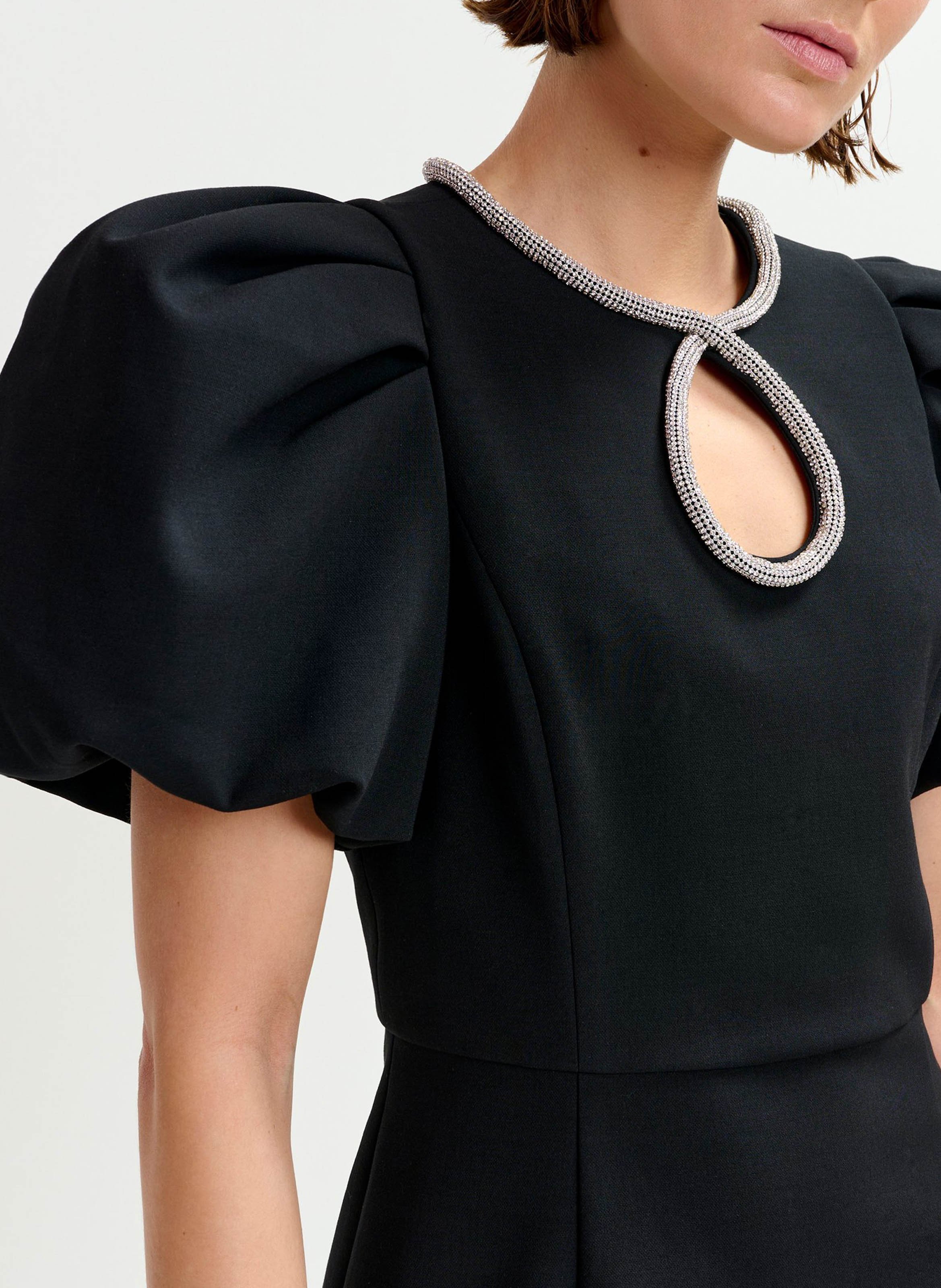 Robe courte col rond ESSENTIEL ANTWERP Noir