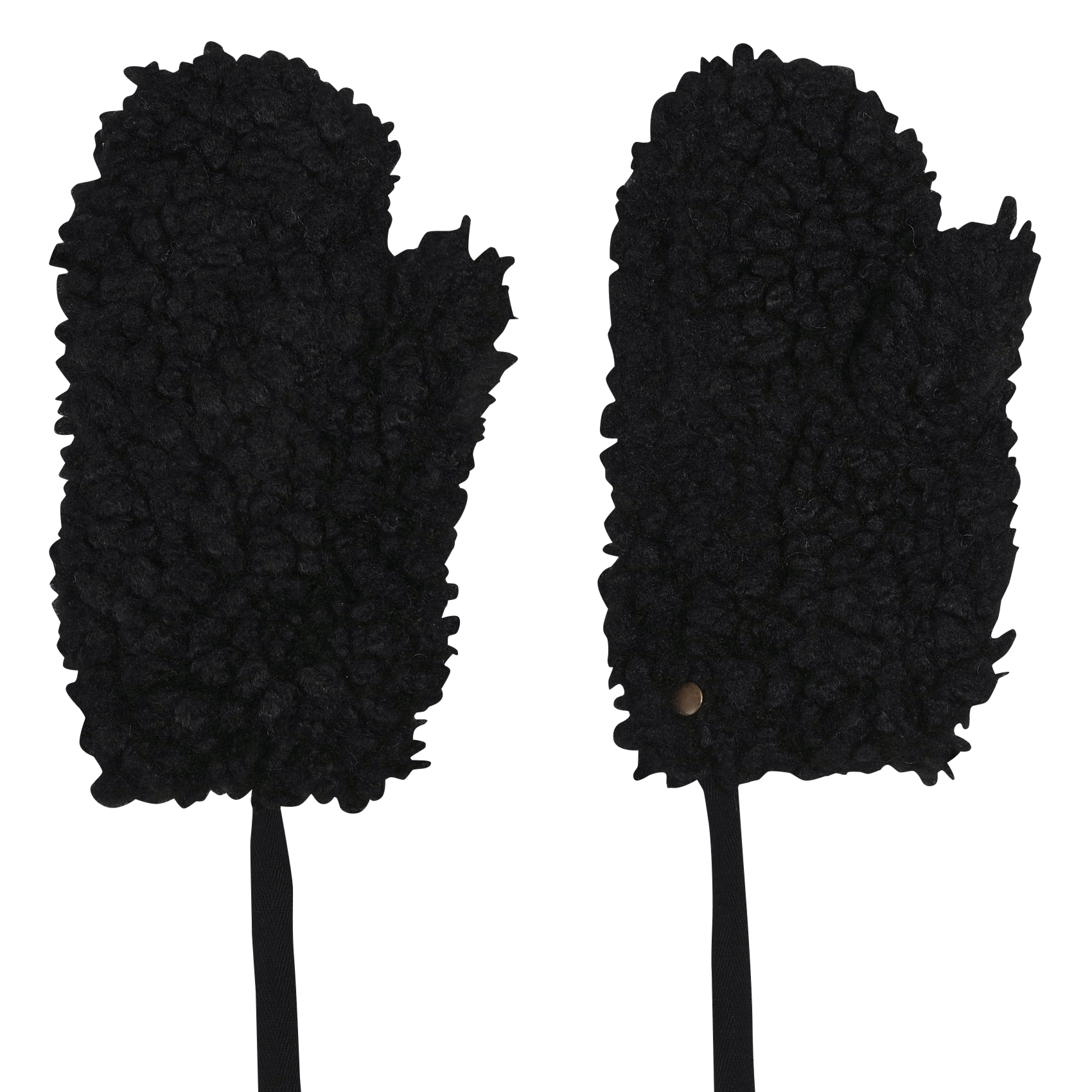 Fäustlinge mit Sherpa-Effekt LEON &amp; HARPER Schwarz