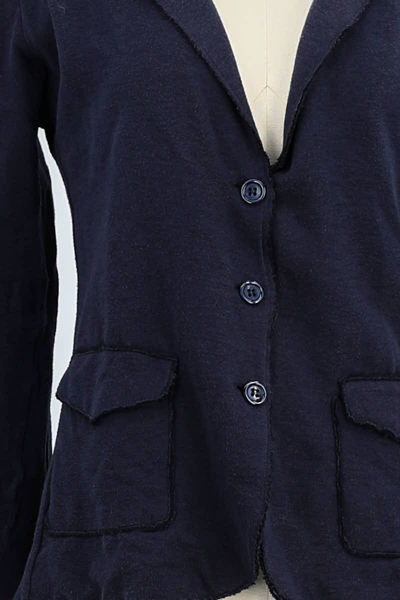 Blazer MAJESTIC FILATURES - SECONDE MAIN Blue