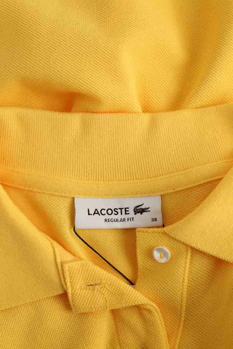 Polo shirt LACOSTE - SECONDE MAIN Yellow