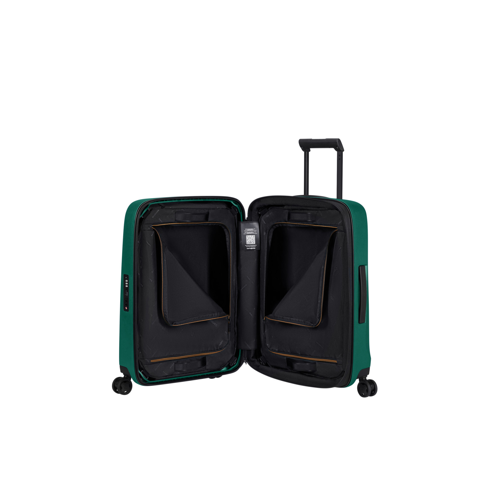 Essens 4-wheel carry-on suitcase size S SAMSONITE Green