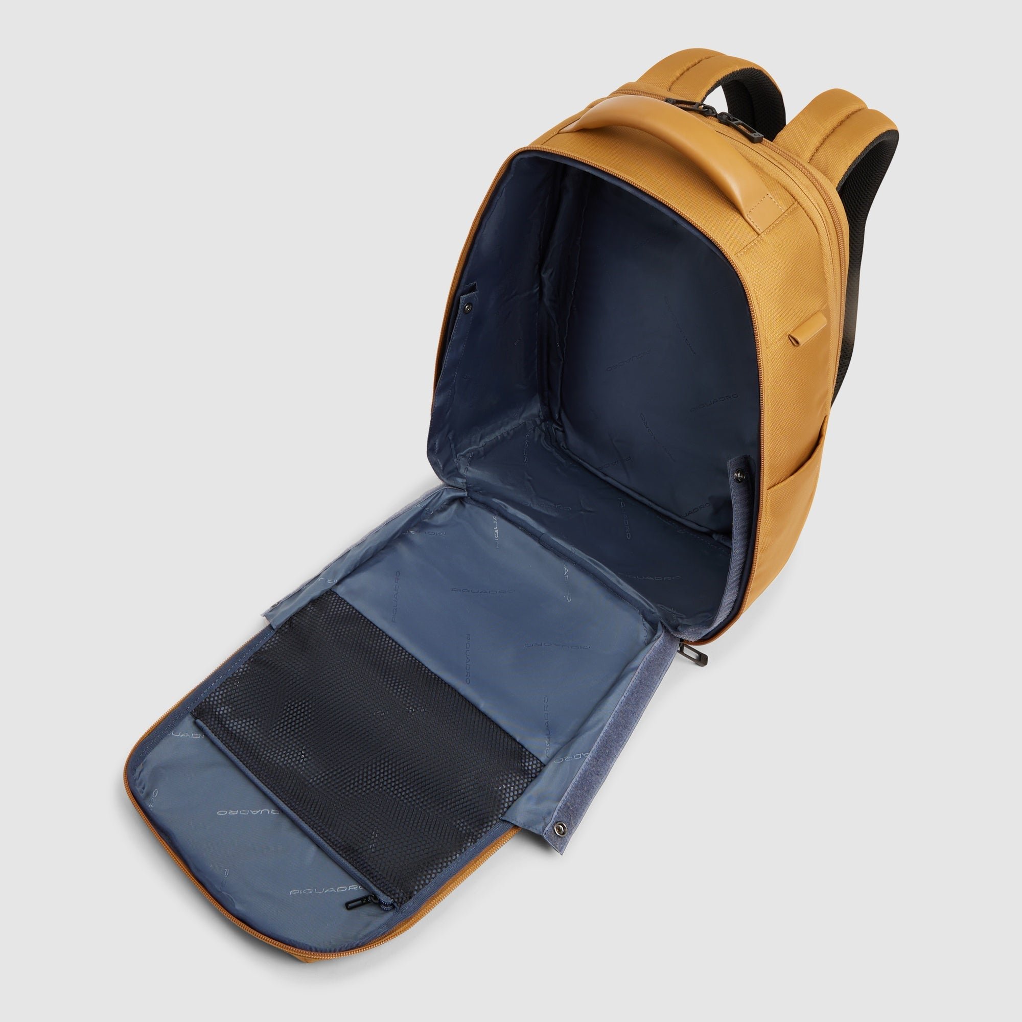 15.6-inch Laptop Travel Backpack PIQUADRO Yellow