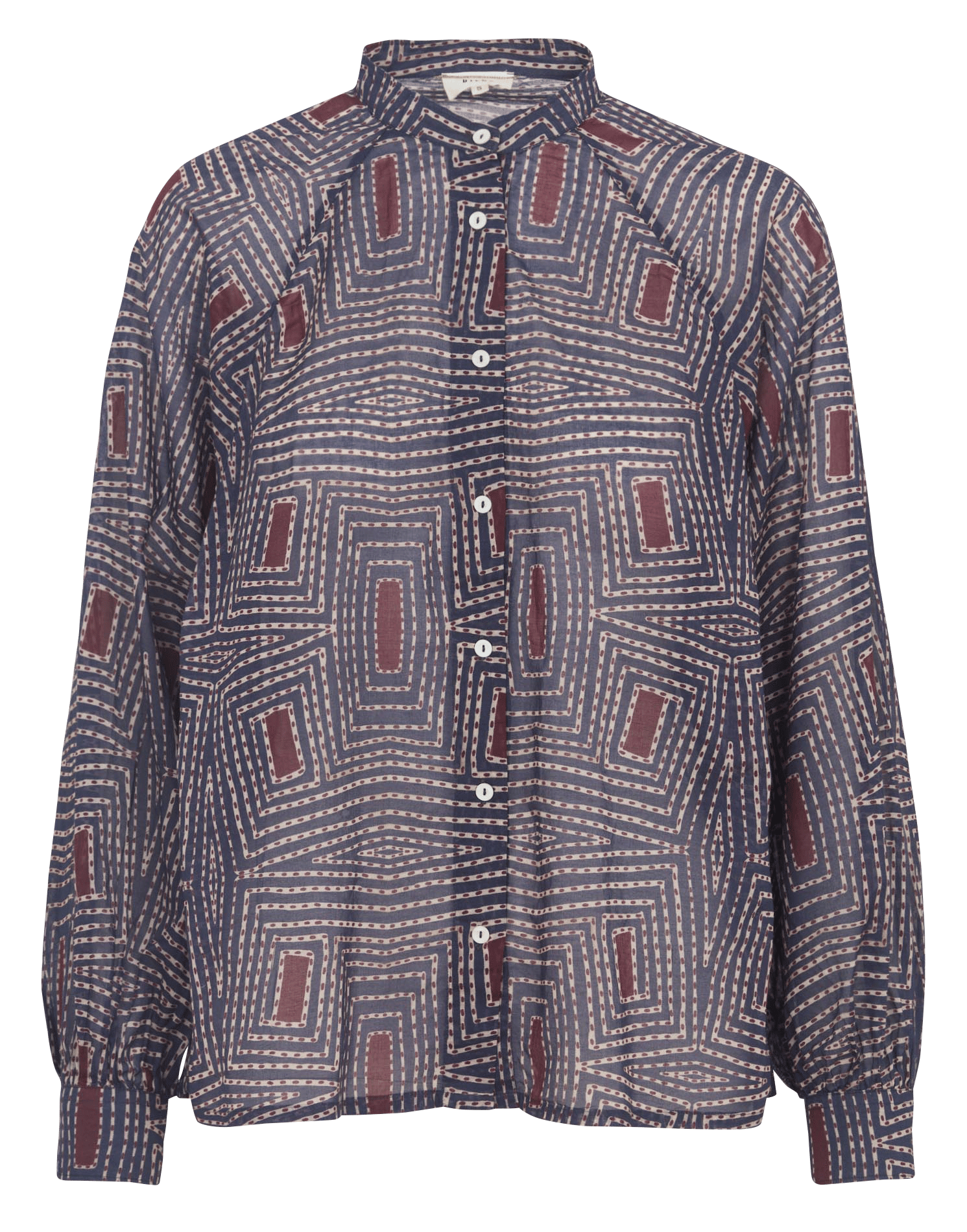 Chemise droite en coton DIEGA Multicolore