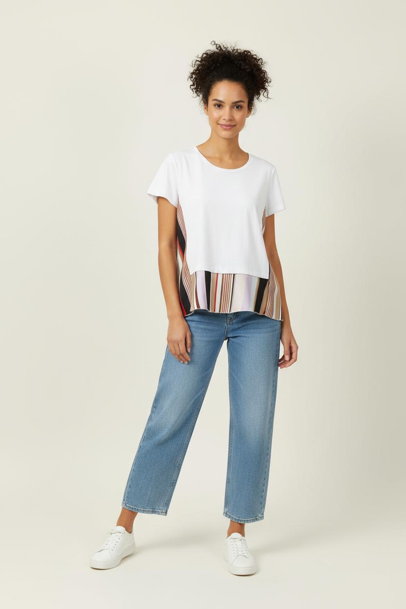 Tommy Badge T-shirt LIU JO - SECONDE MAIN White