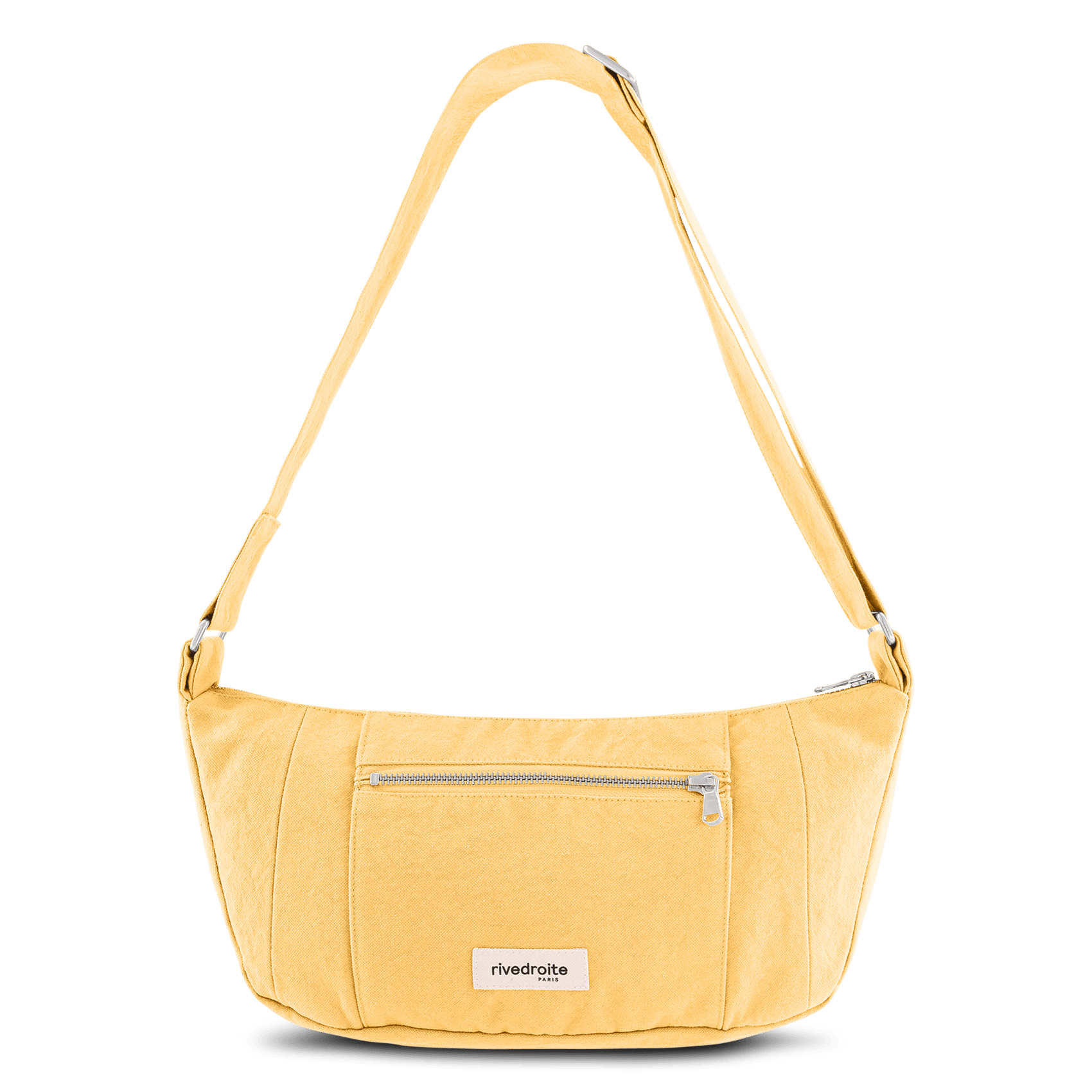 Schoudertas van gerecycled gemengd katoen. RIVEDROITE PARIS