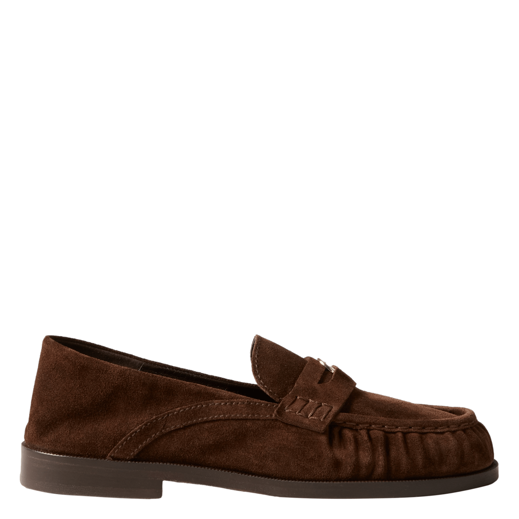 Mocassins en cuir CLAUDIE PIERLOT Marron