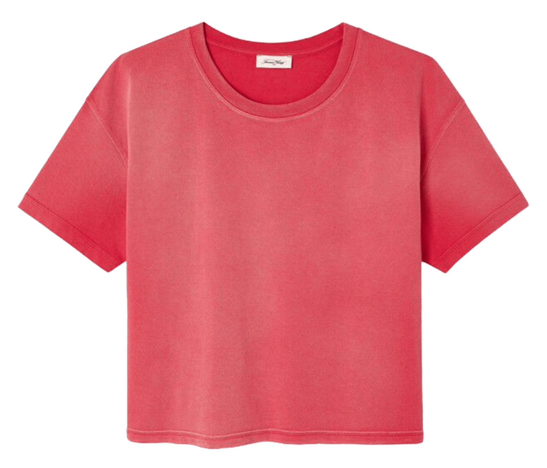 Wijd T-shirt AMERICAN VINTAGE Rood