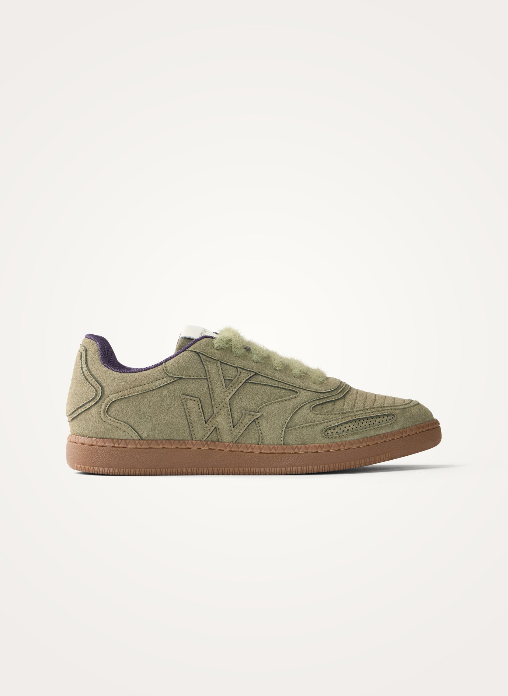 Sneakers with monogram on retro sole VANESSA WU