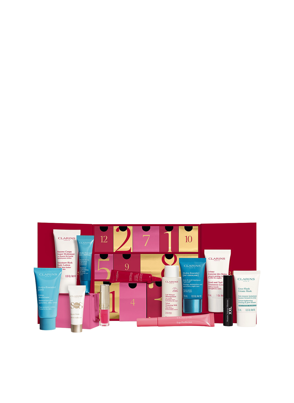 Kalender 24 Fächer CLARINS No color