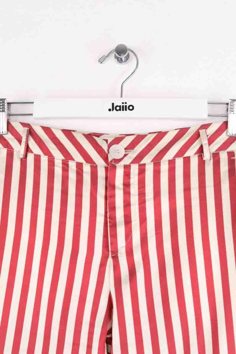 Straight-leg pants CHLOE STORA - SECONDE MAIN Red