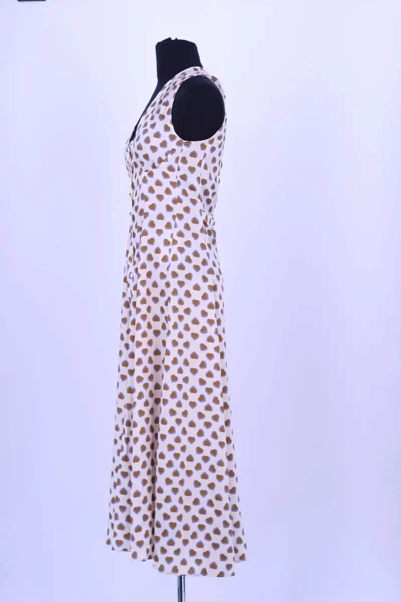Robe TARA JARMON - Seconde Main Beige