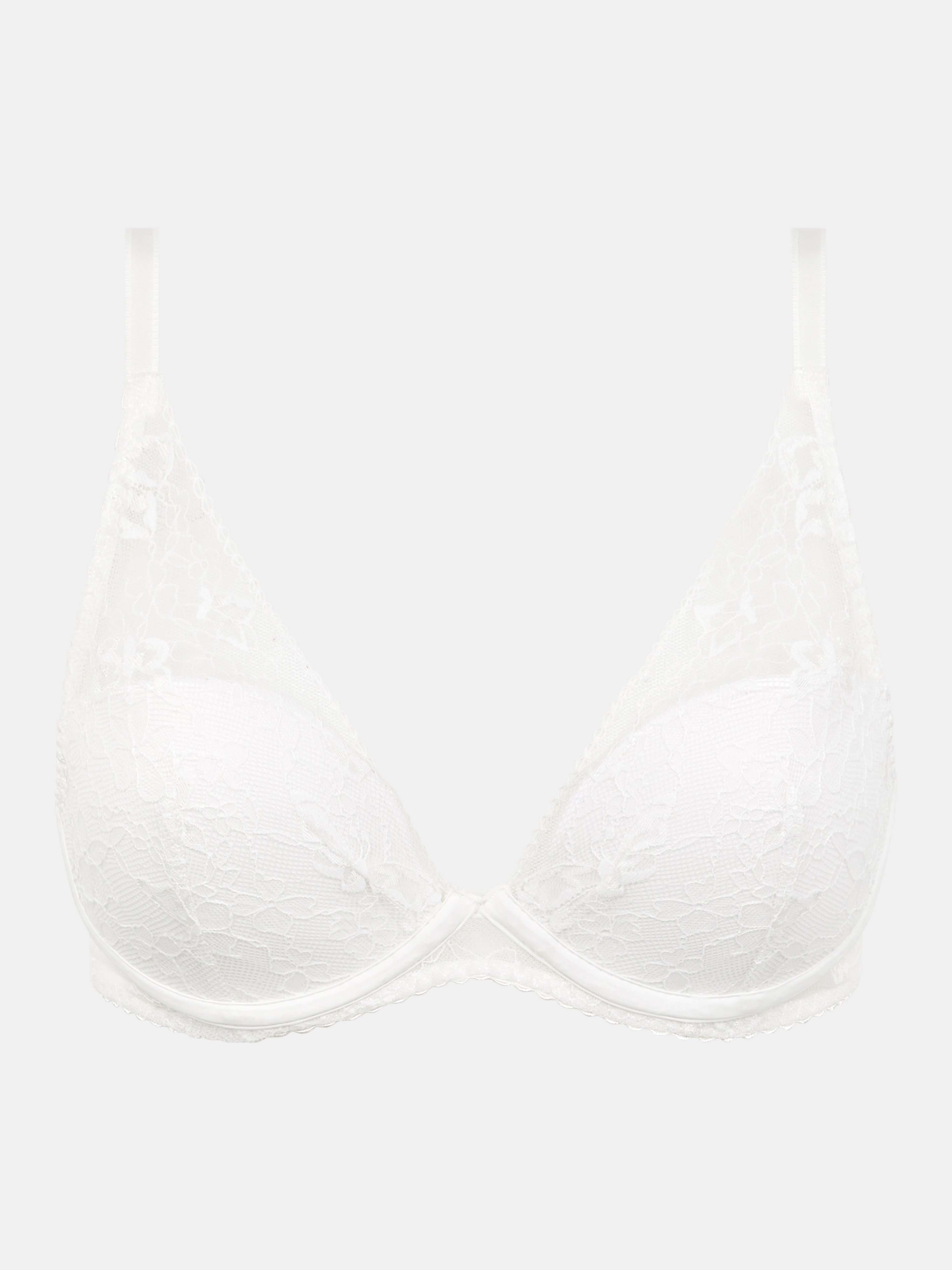 Plunge cup bra CHANTELLE PULP White