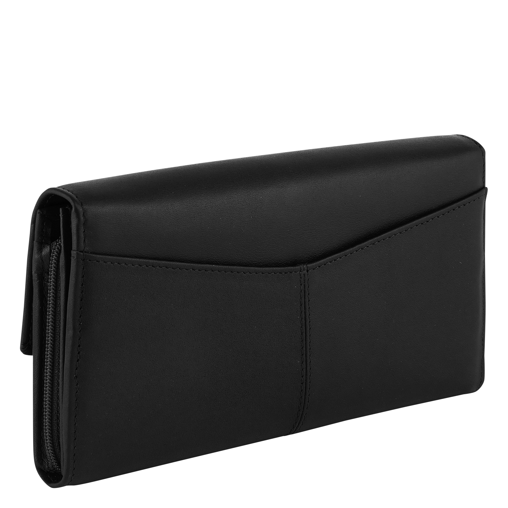 Compagnon en cuir lisse LE TANNEUR Noir