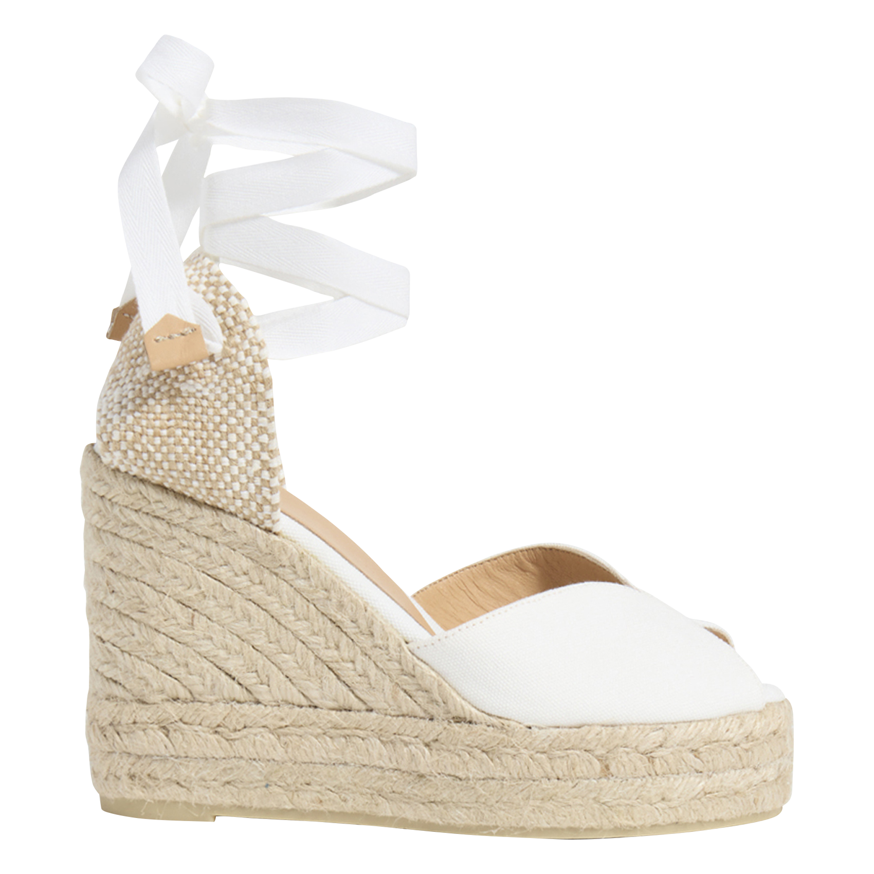 フラットシューズ CASTANER Woman Espadrilles White Castañer Women's Carina / 8/001 espadrilles, white (white