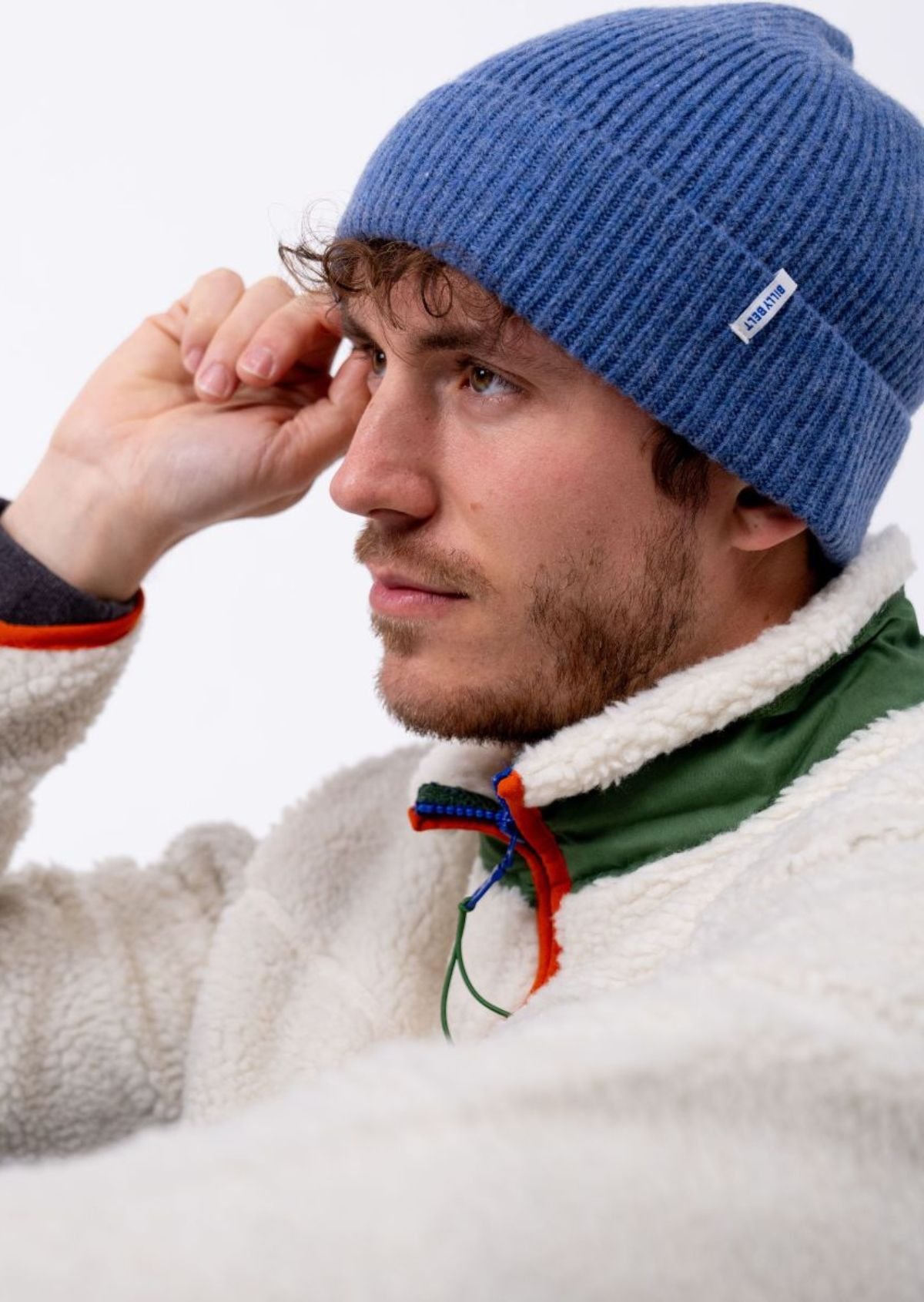 Lamb's wool beanie BILLYBELT Blue