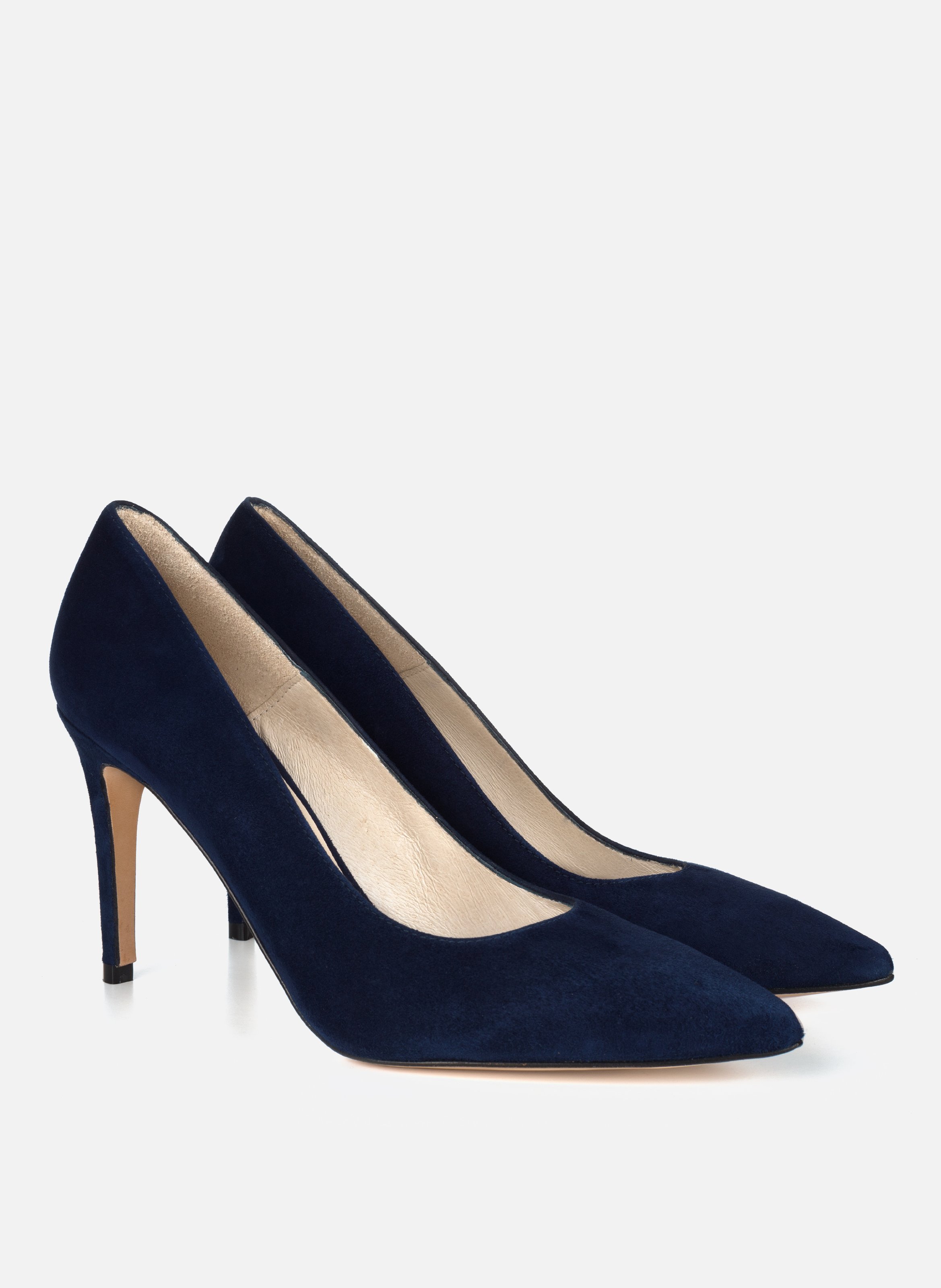 Classic suede pumps JULES & JENN Blue