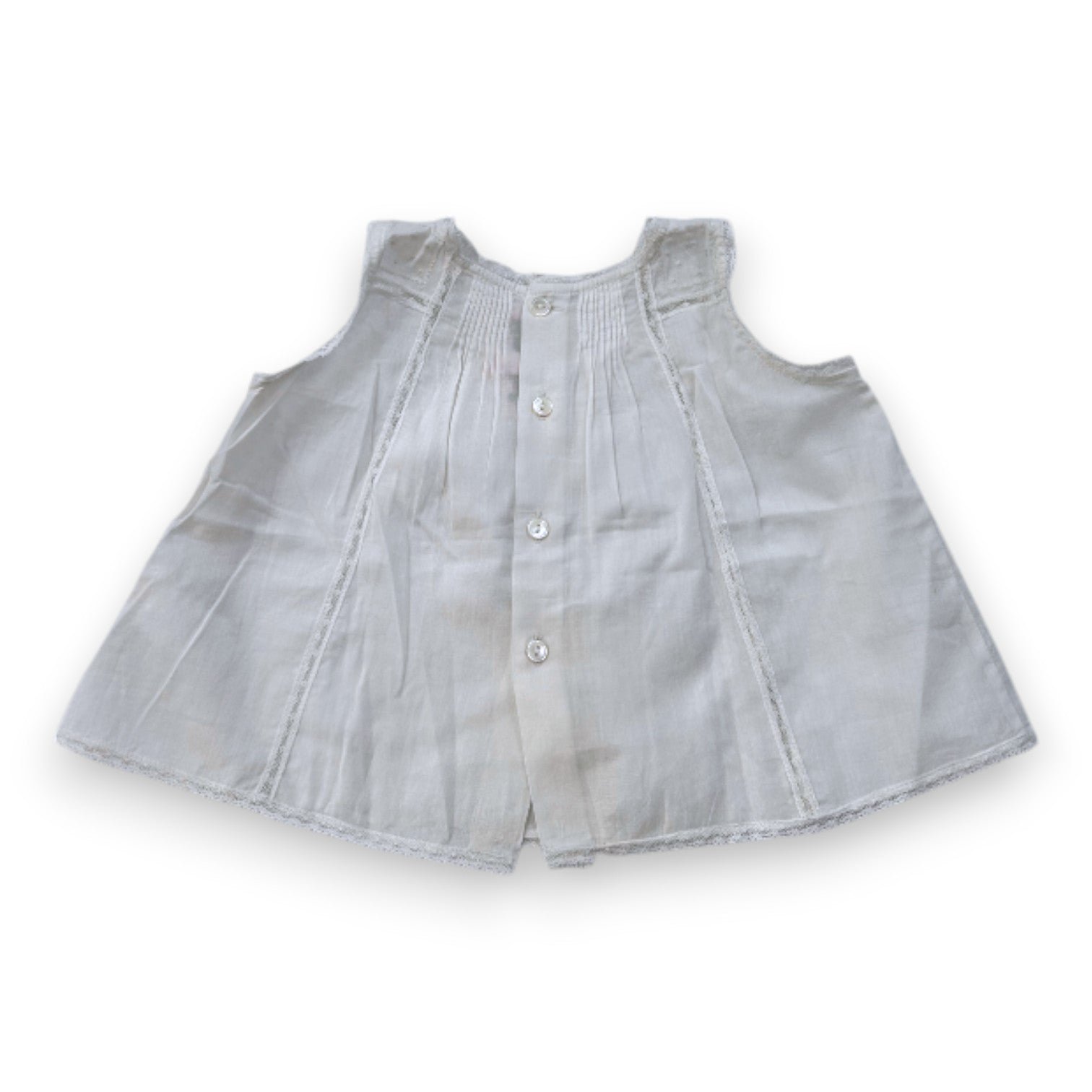 White baby dress - 6 months BONPOINT - Seconde Main White