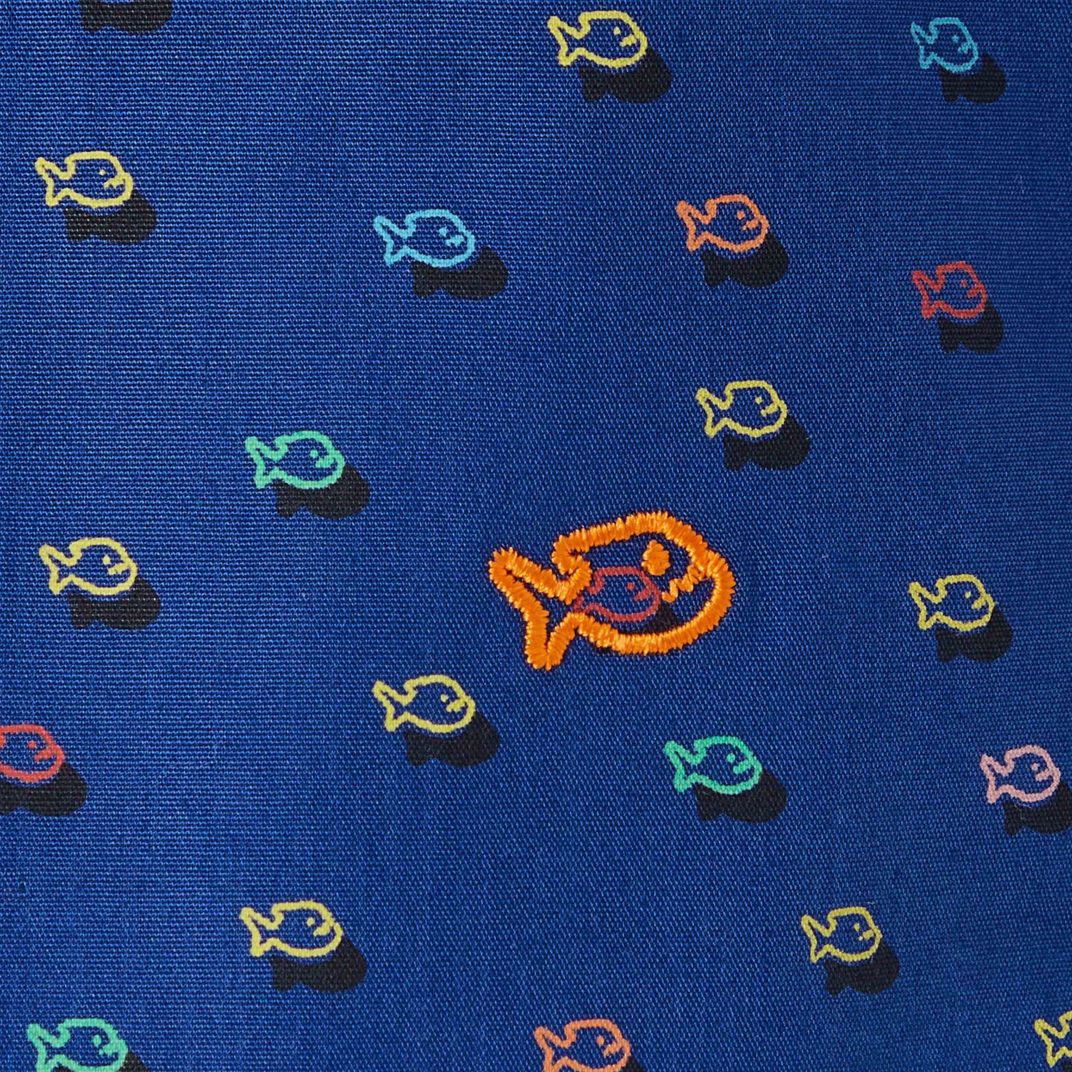 Organic cotton boxer shorts BILLYBELT Blue