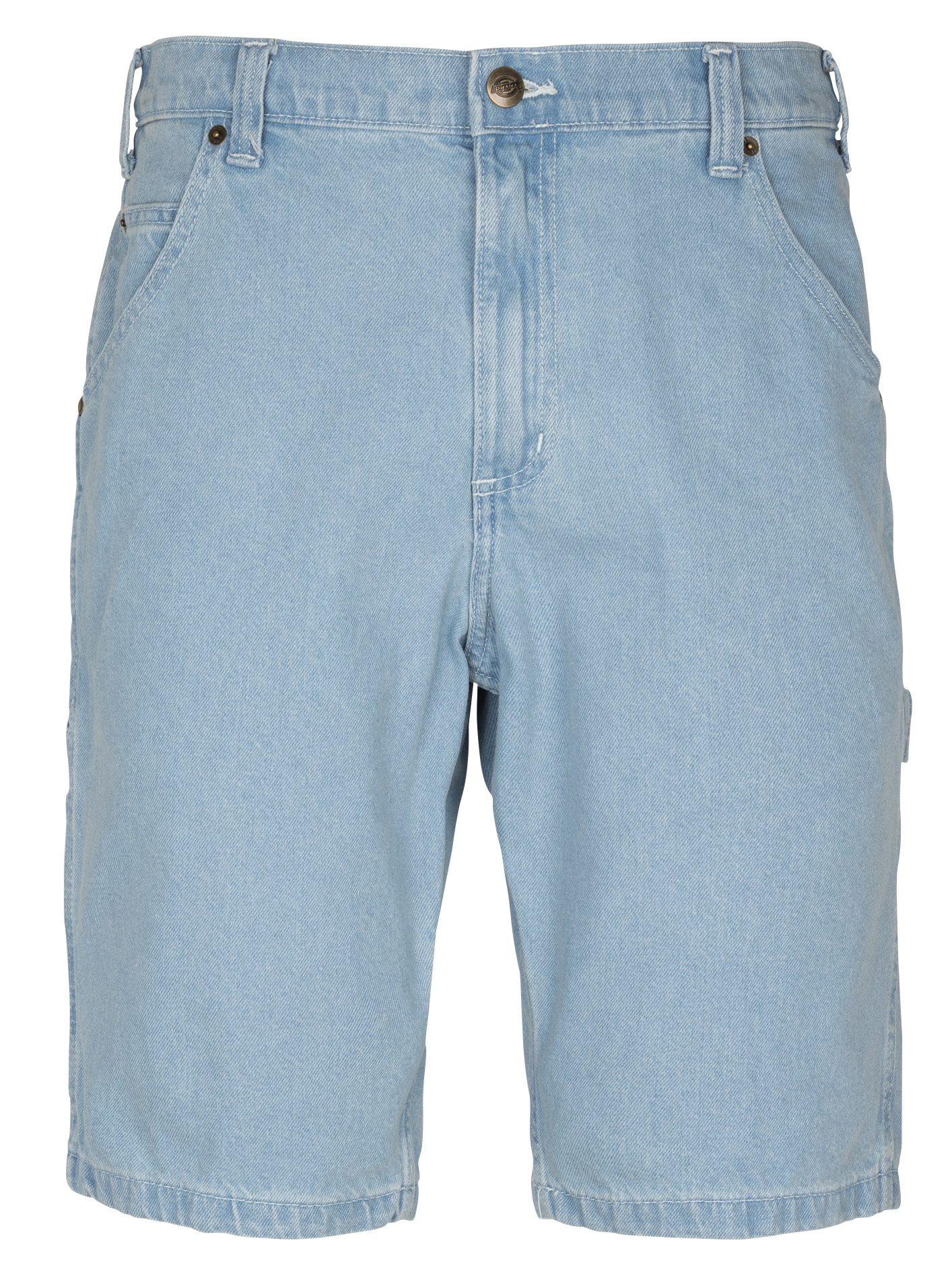 Straight cotton shorts DICKIES Blue