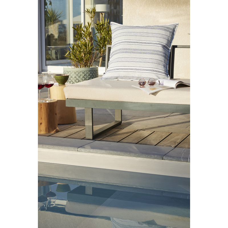 Housse de coussin "doris outdoor" toutes dimensions l'effet papillon L'EFFET PAPILLON Multicolore