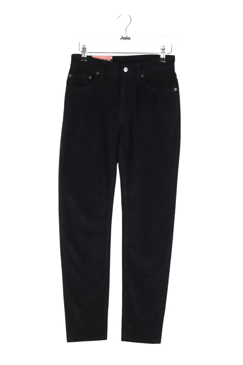 Straight leg bla konst cotton trousers ACNE STUDIOS - Seconde Main Black
