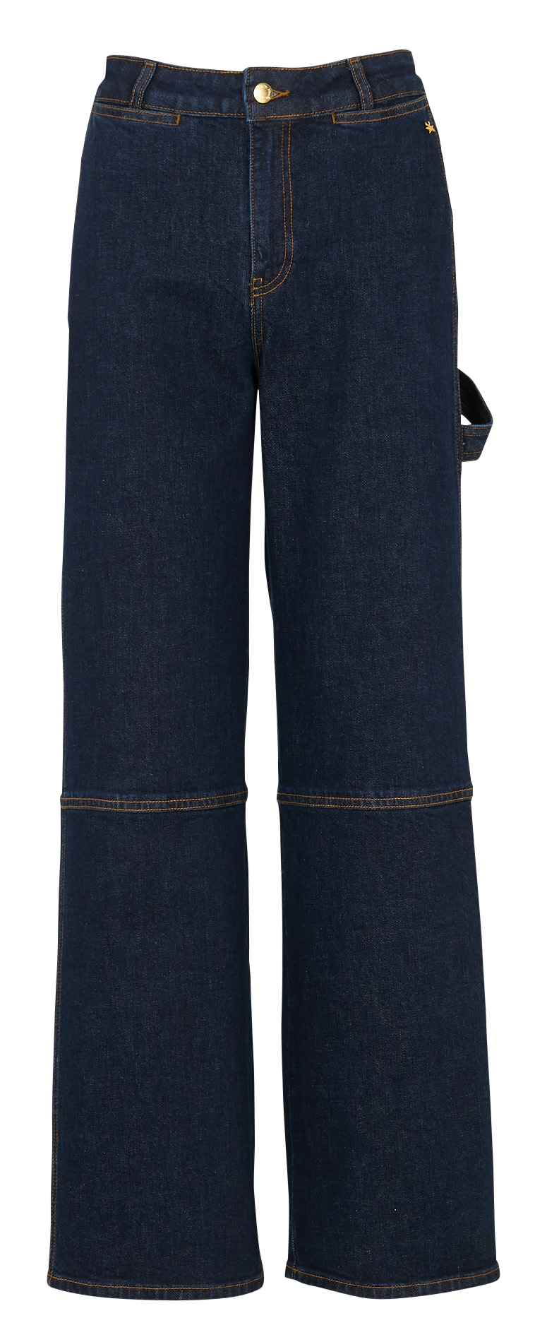 Jean brut large taille haute DES PETITS HAUTS Jean brut