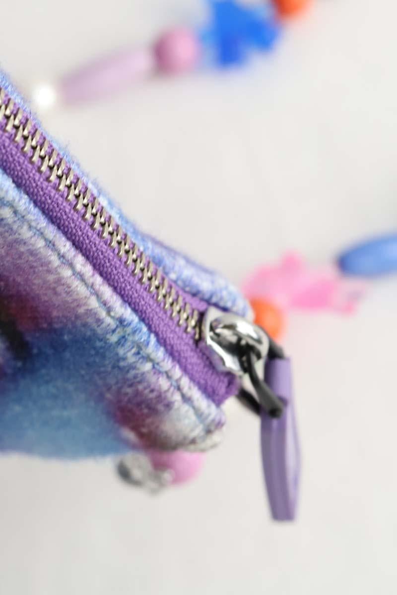 Mini sac en coton MARC JACOBS - Seconde Main Bleu