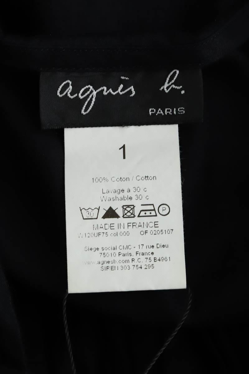 Cotton blouse AGNES B. - Seconde Main Black