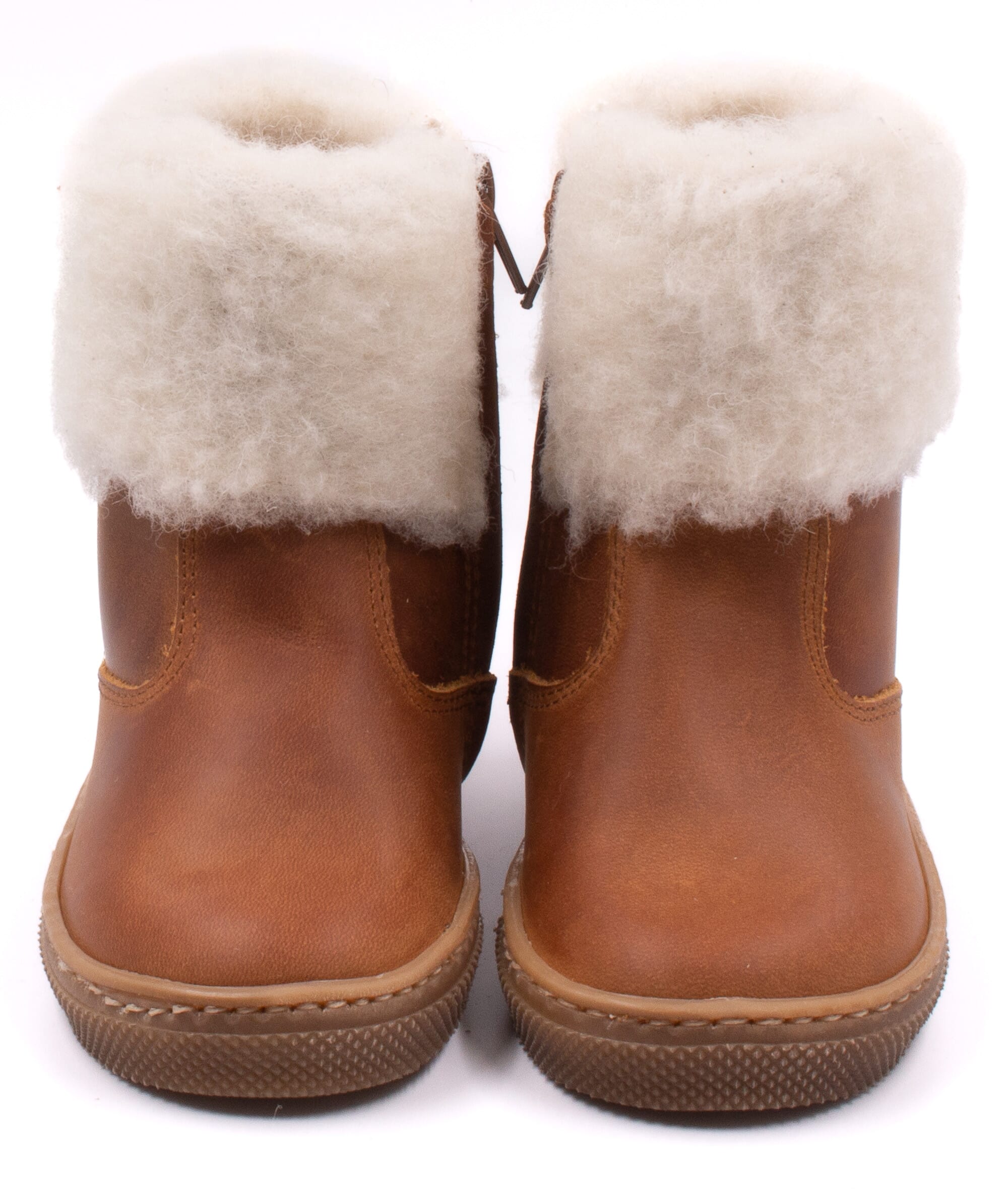Fur-lined boot Boni & Sidonie Brown