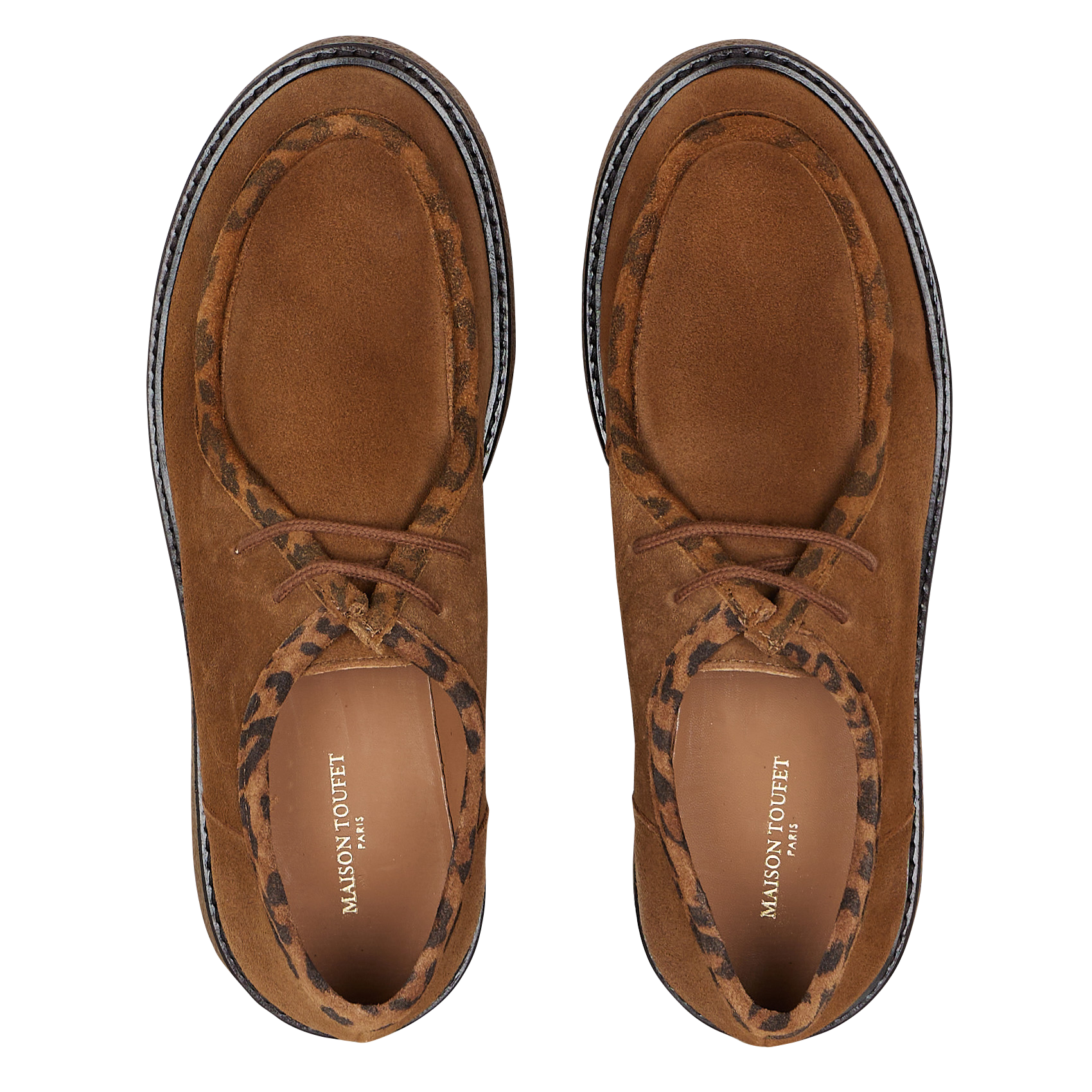 Derby's van leer MAISON TOUFET Veelkleurig