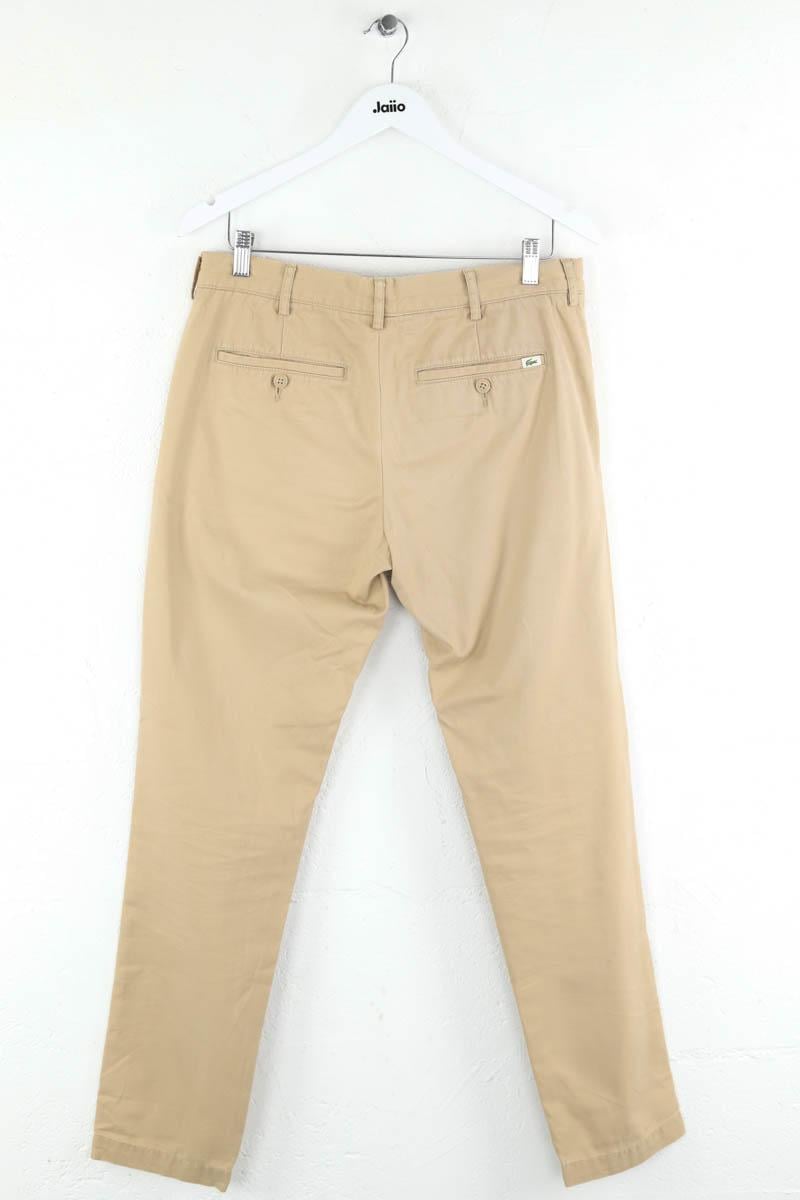 Slim-fit cotton cargo pants LACOSTE - SECONDE MAIN Brown