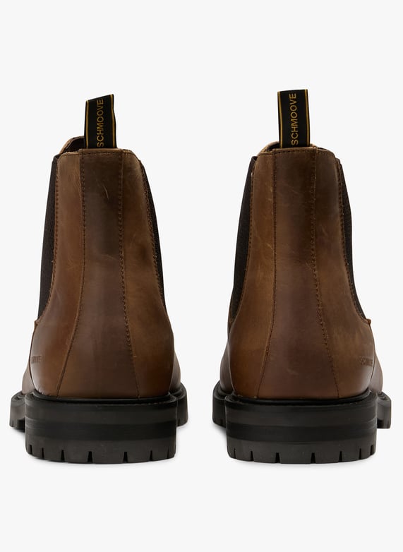 Leather Chelsea boots | Brown by SCHMOOVE Leather Chelsea boots Brown