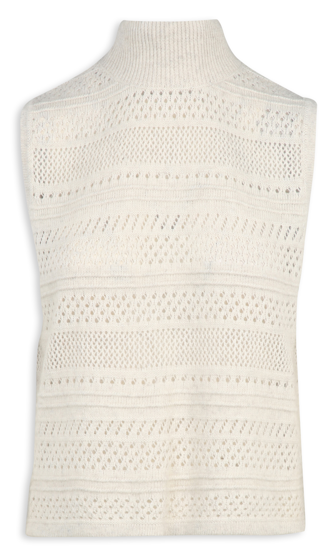 Oversize-Pullover mit Stehkragen SEE U SOON Silber