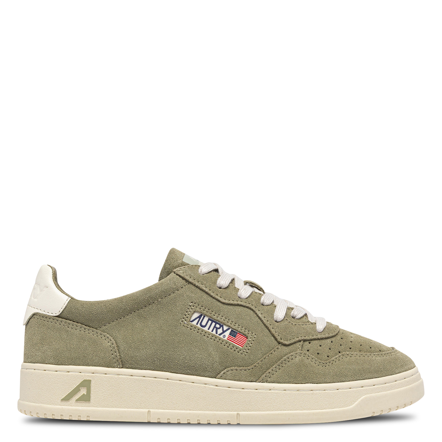 Niedrige Sneaker aus Veloursleder AUTRY Grun