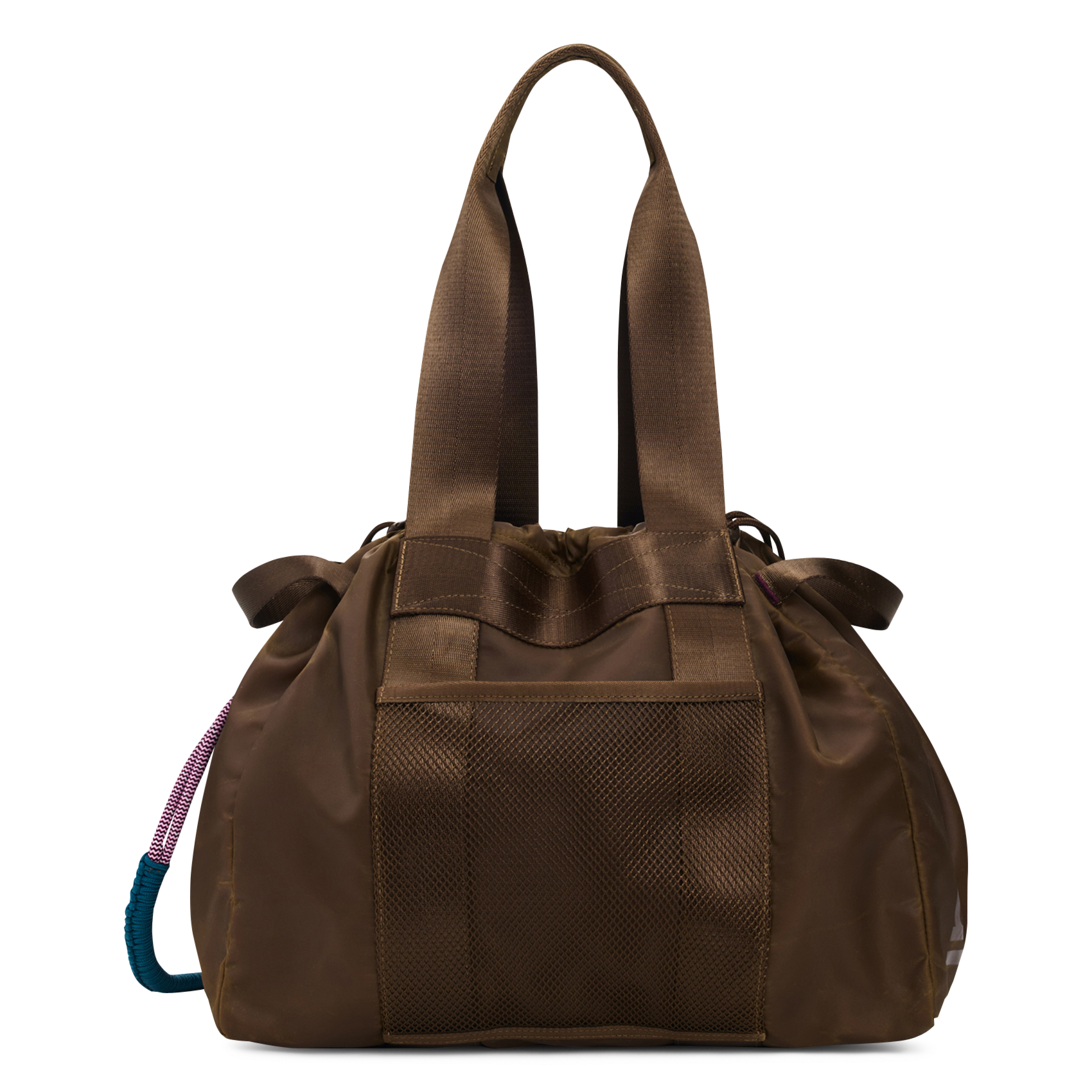 Zippered Logo Crossbody Bag DESIGUAL Brown