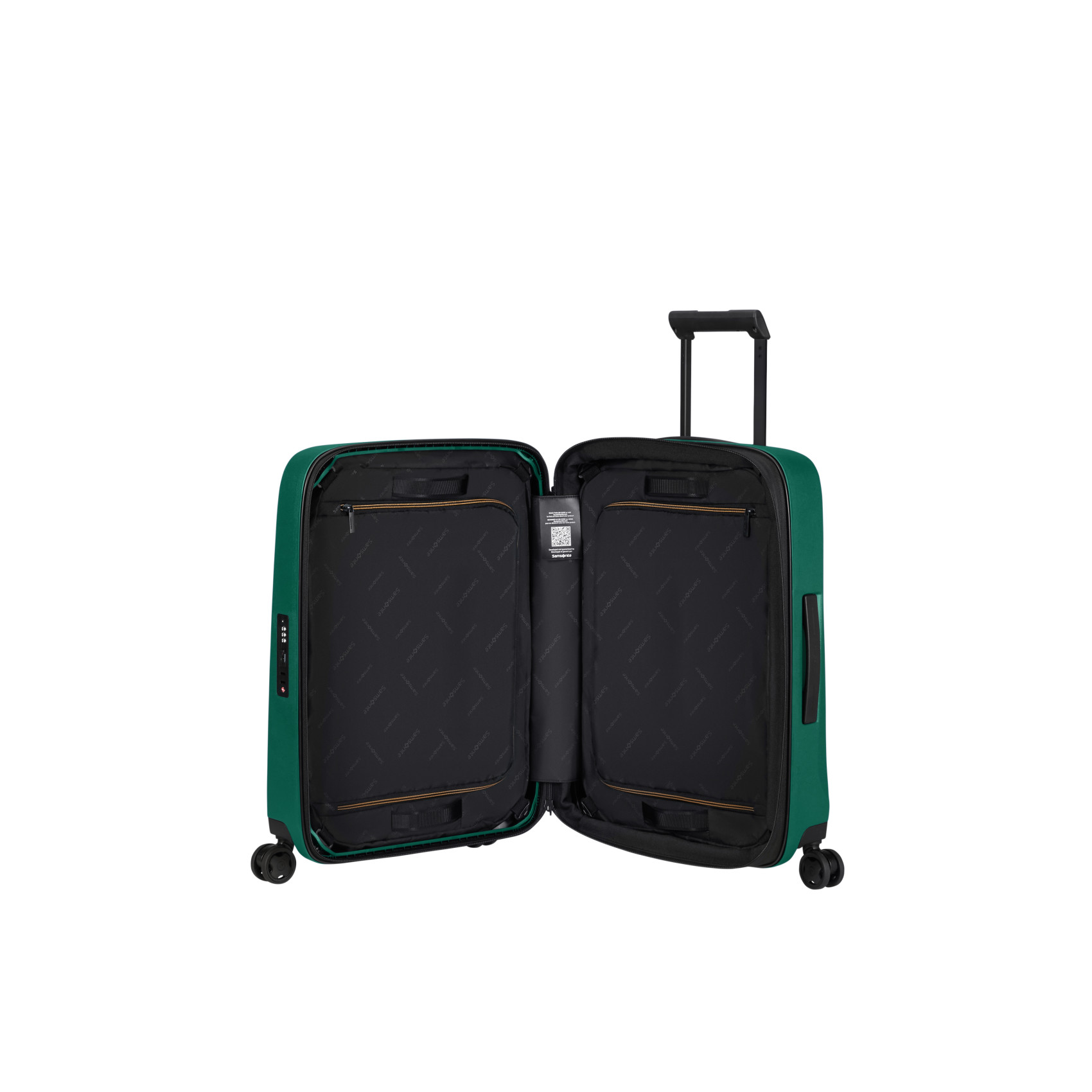 Essens 4-wheel carry-on suitcase size S SAMSONITE Green
