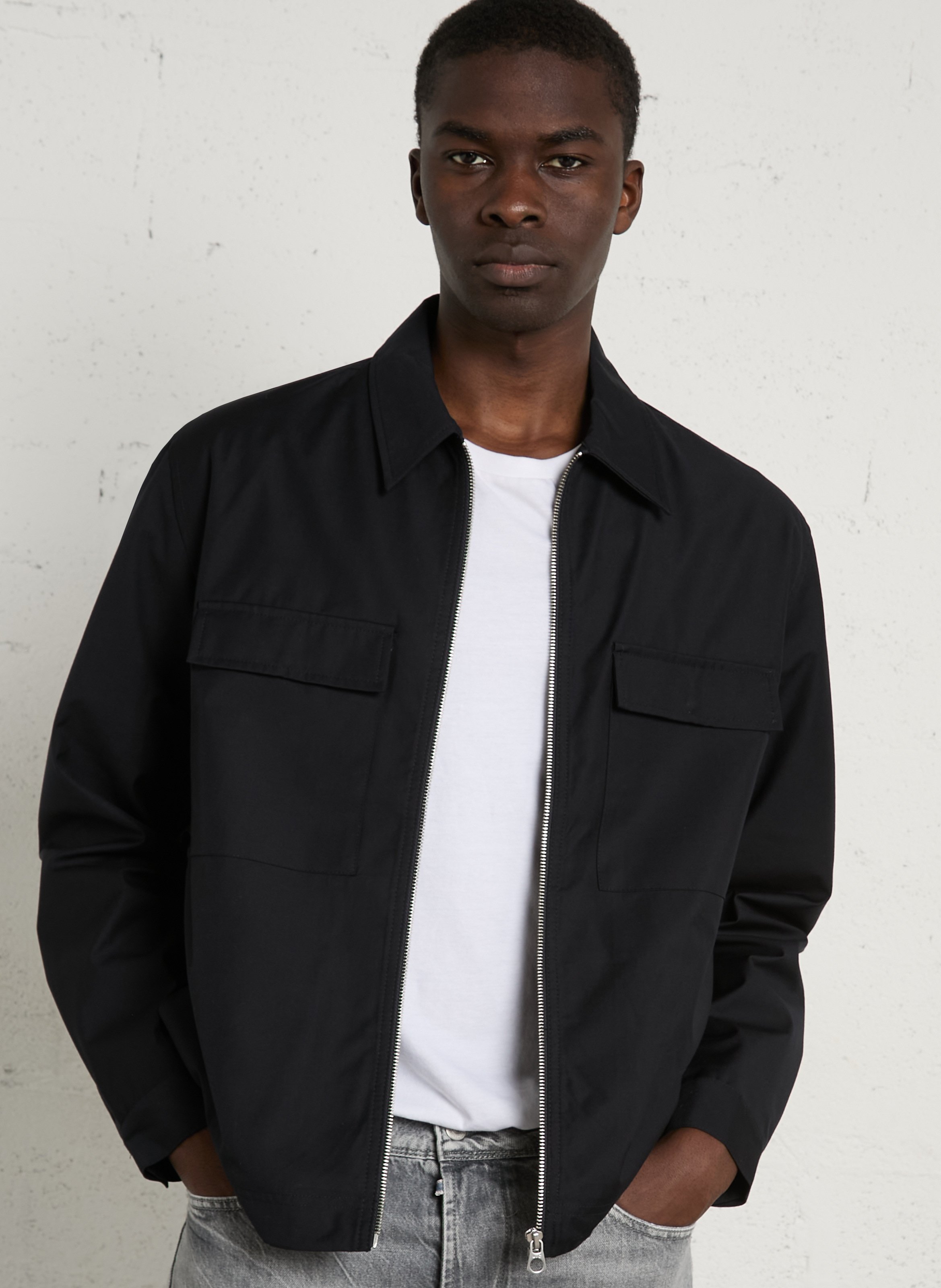 Veste col classique  LE TEMPS DES CERISES Bleu