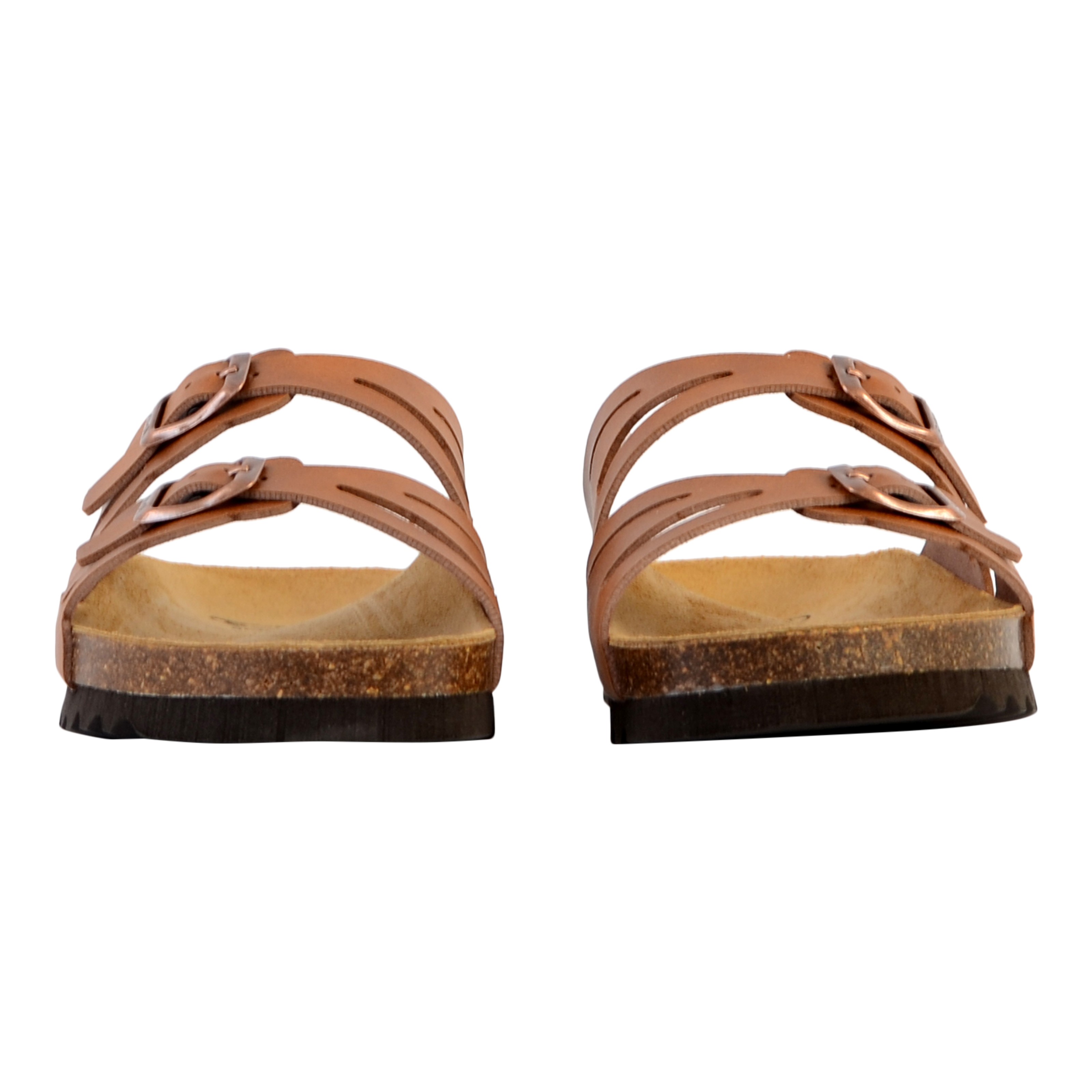 Mules plate à enfiler  jeanne SCHOLL Brown