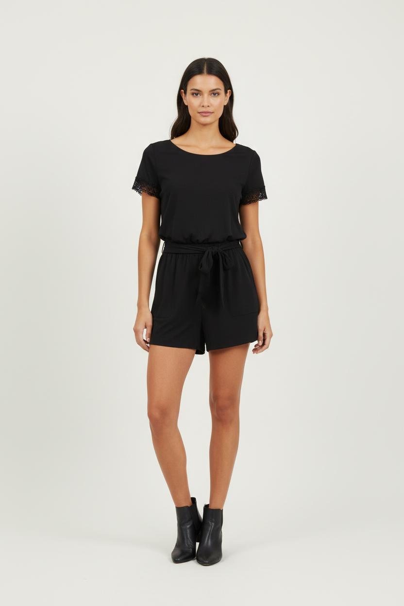 Playsuit SEZANE - Seconde main Black