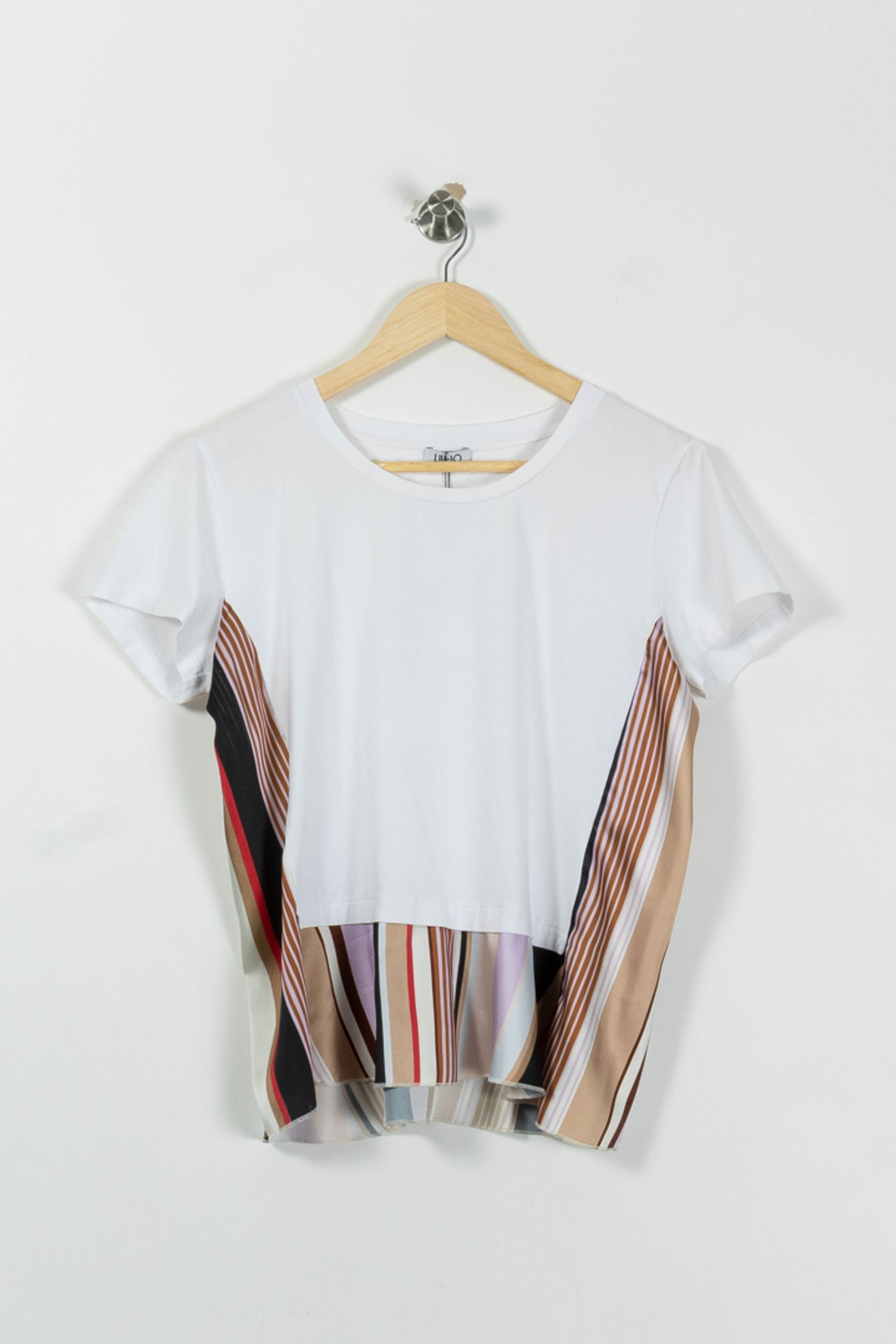 Tommy Badge T-shirt LIU JO - SECONDE MAIN White