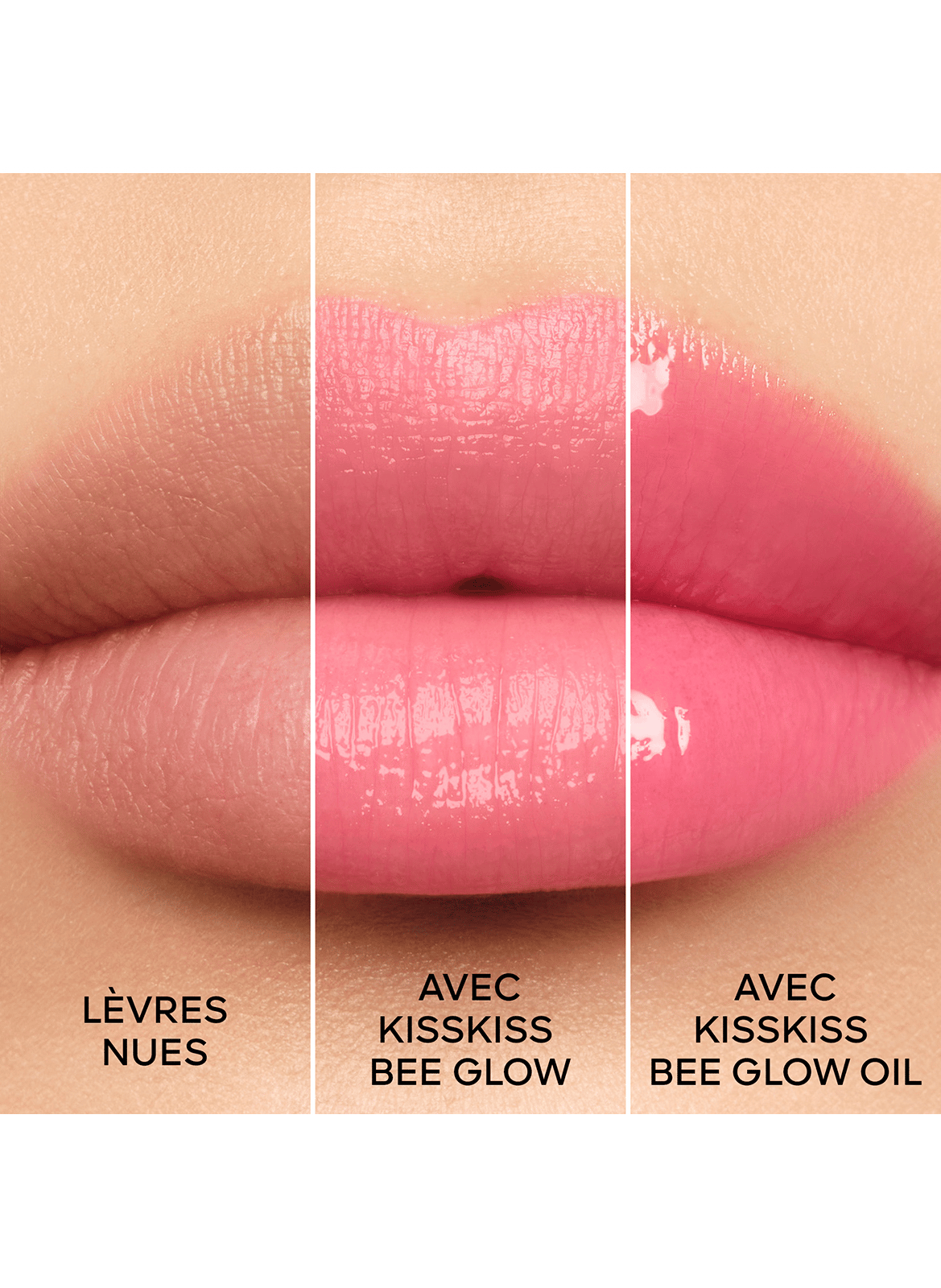 KISSKISS BEE GLOW OIL - Tinted lip oil GUERLAIN 775 poppy glow