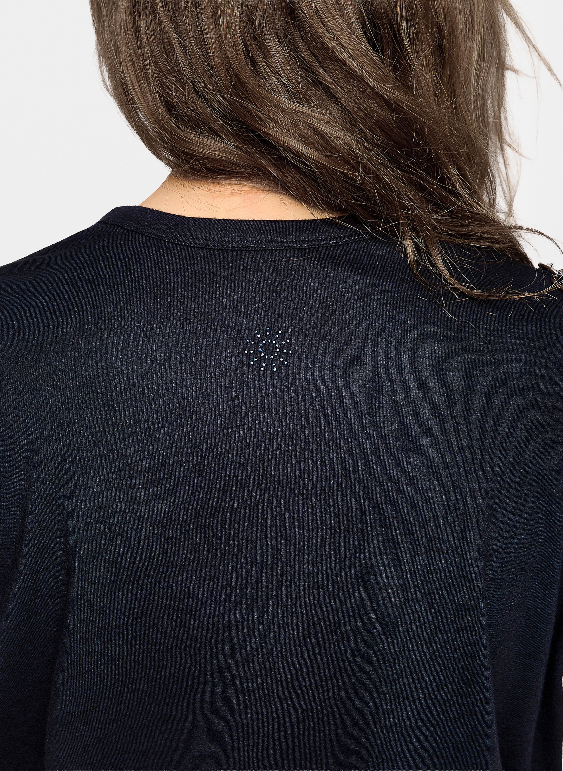 Tee-shirt col V  ZADIG&VOLTAIRE Bleu