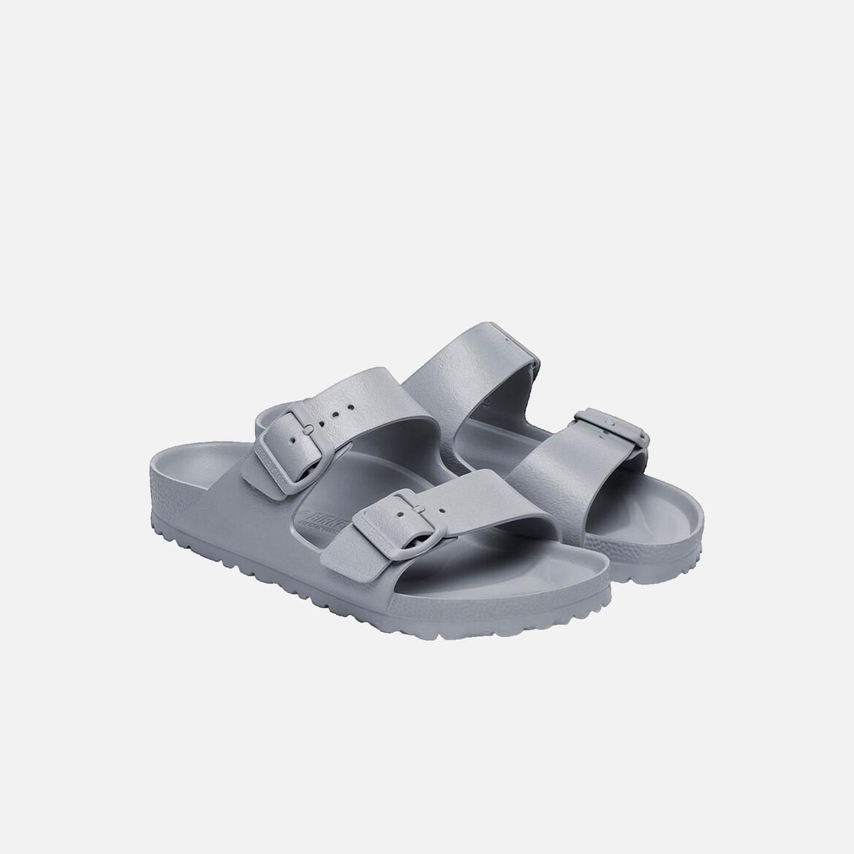 Sandales plates BIRKENSTOCK Gris