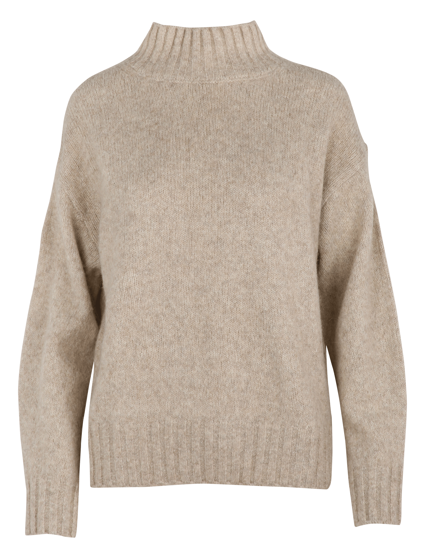 Rollkragenpullover aus Yak- und Alpakamischung JC SOPHIE Beige