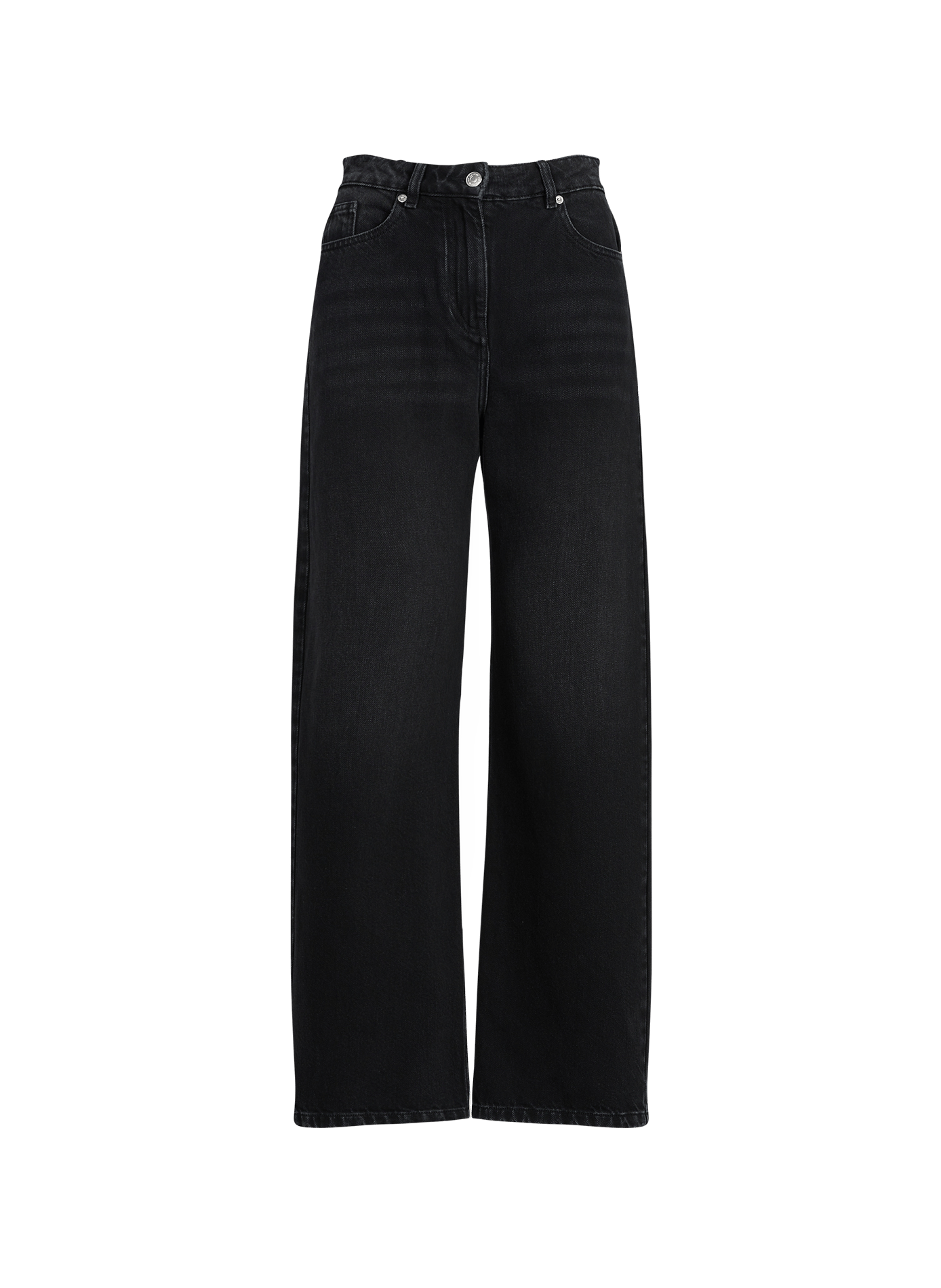Jean droit en coton SAISON 1865 Black