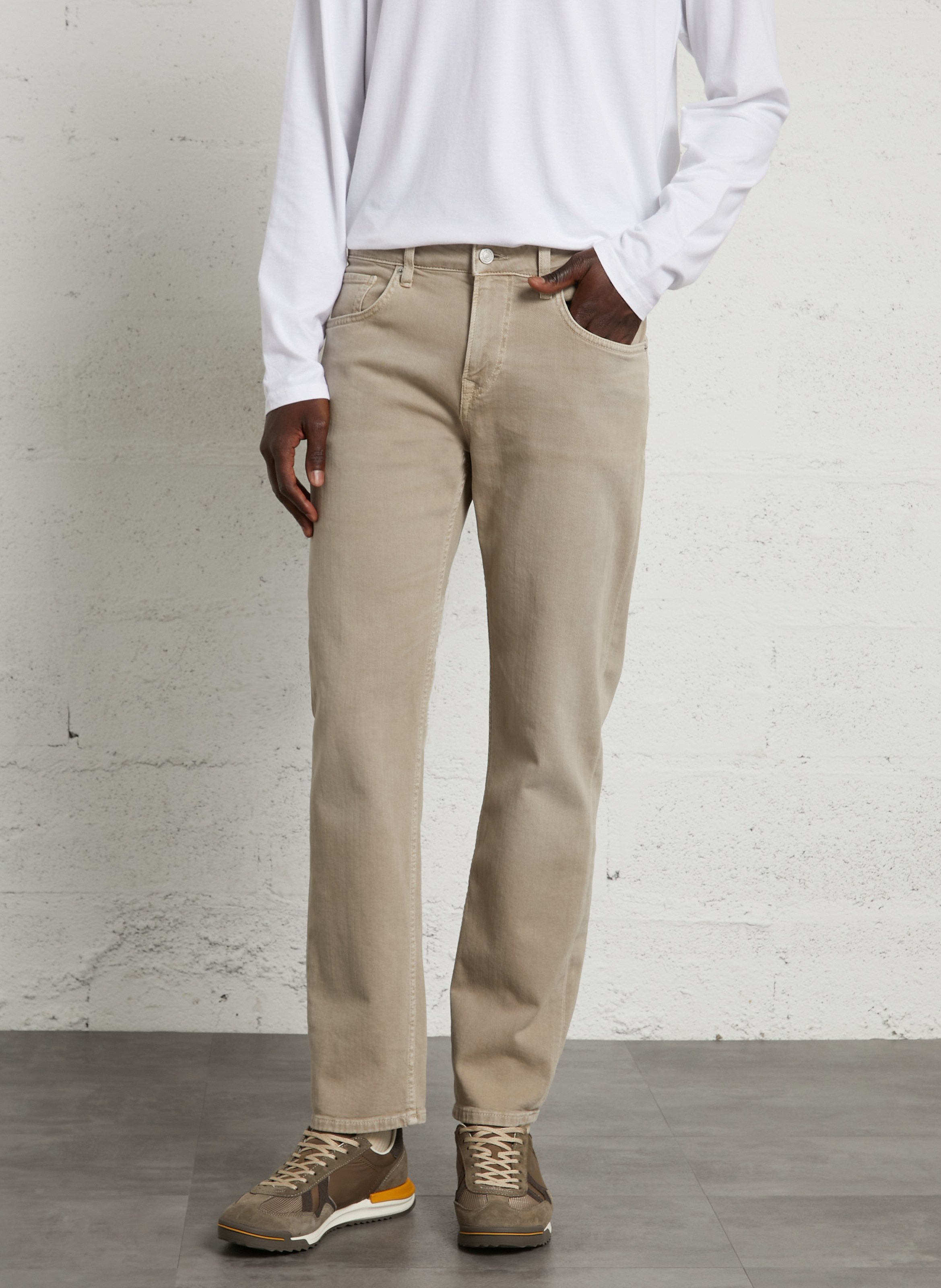 Effen jeans met rechte pijpen PEPE JEANS