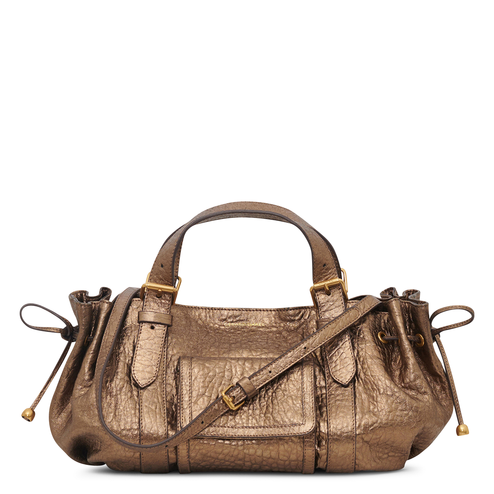 Lederhandtasche GERARD DAREL Golden